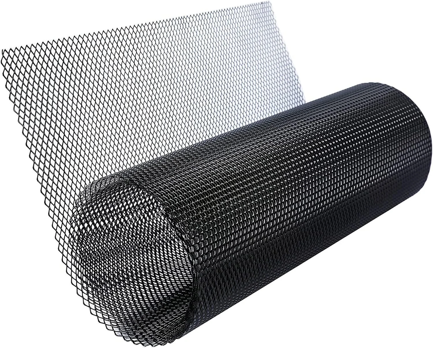 ورق توری جلو پنجره خودرو آلیاژ آلومینیوم، رول توری، درج خودرو، سپر، سوراخ لوزی رنگ شده