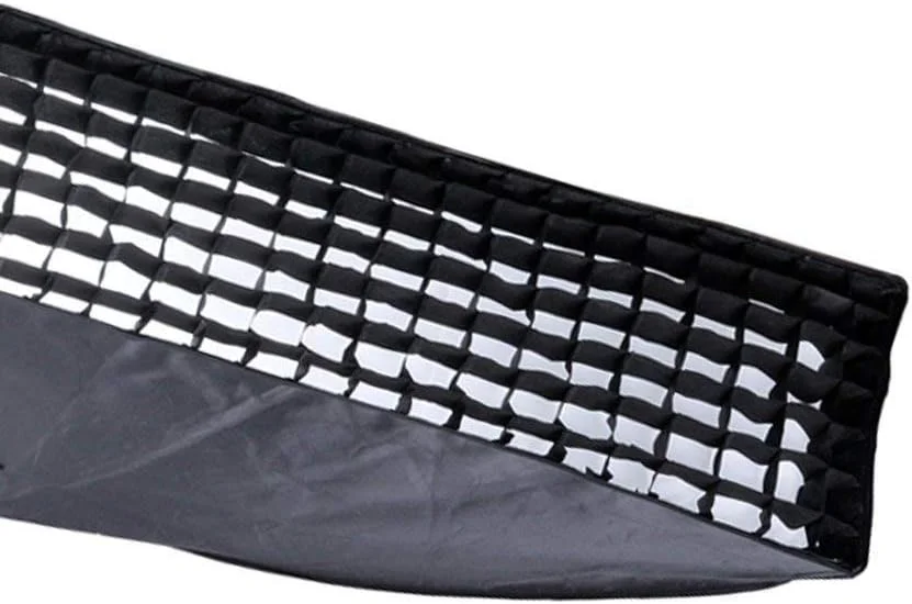 شبکه نایلونی 35 * 160 سانتی متری AECAM برای سافت باکس استودیوی عکاسی، کیت نورپردازی استودیویی حرفه ای برای میله نور LED