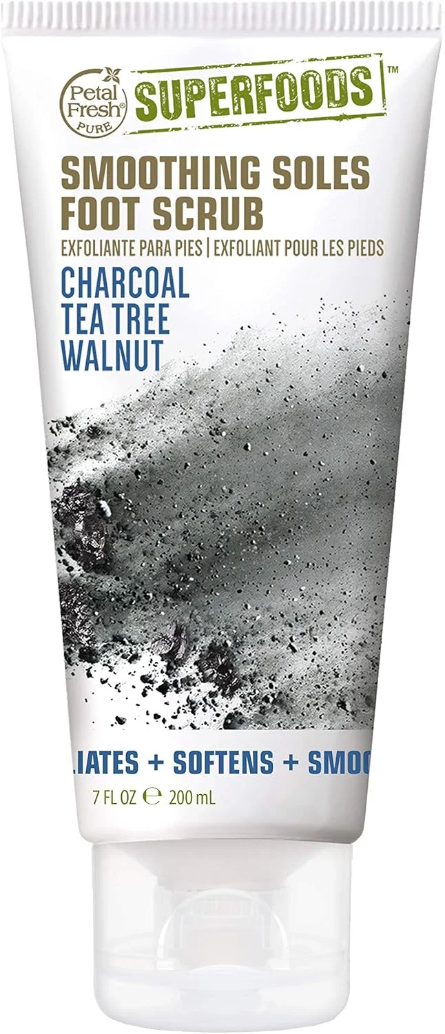 اسکراب سم زدای پا پتال فرش Super Foods حاوی زغال، درخت چای و گردو، 200 میلی لیتر اسکراب سم زدای پا پتال فرش Super Foods حاوی زغال، درخت چای و گردو، 200 میلی لیتر