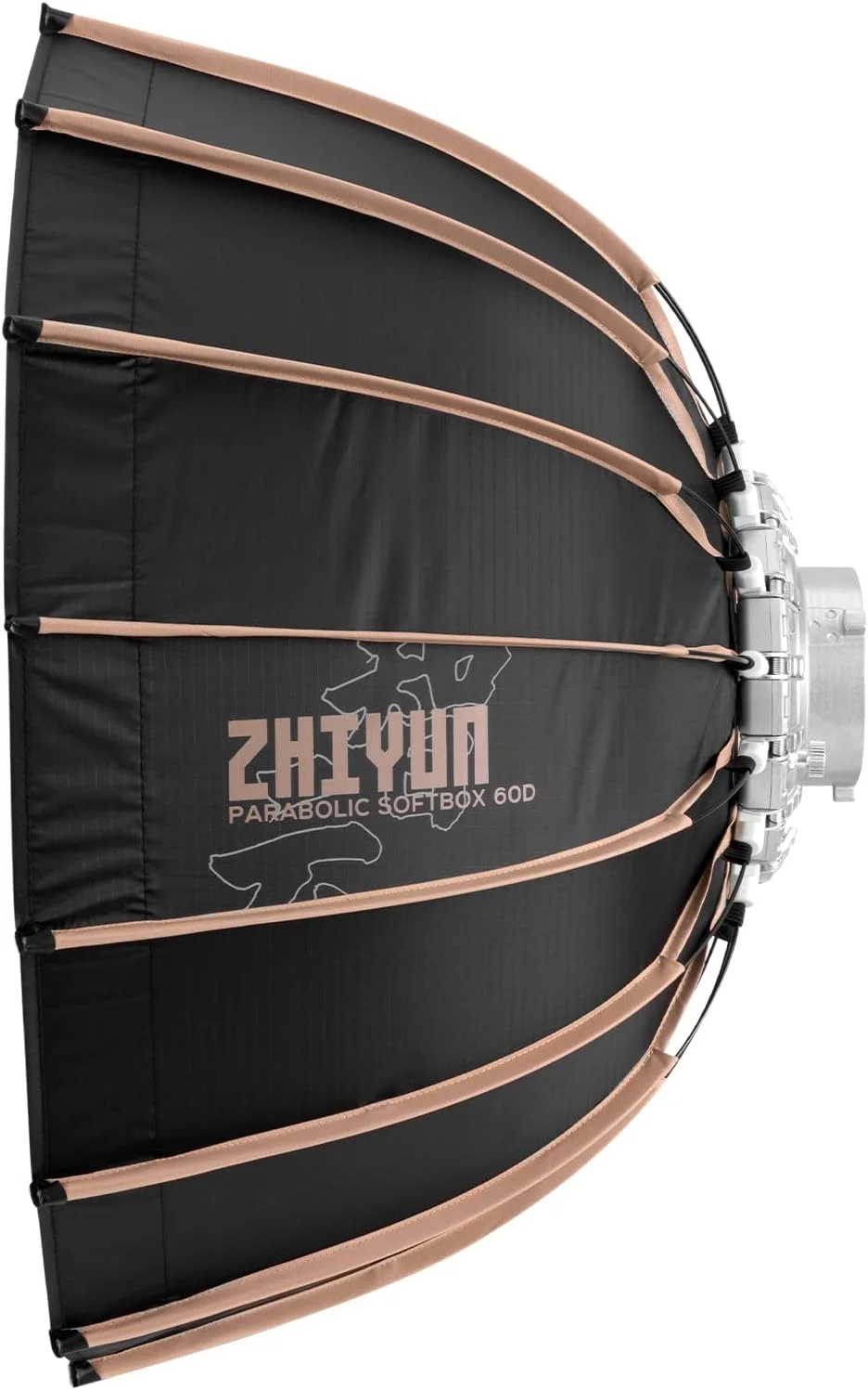 نرم باکس نور ویدئویی 24 اینچی ZHIYUN مدل Light Dome با مانت بوئنز برای نورهای ویدئویی G60 و X100
