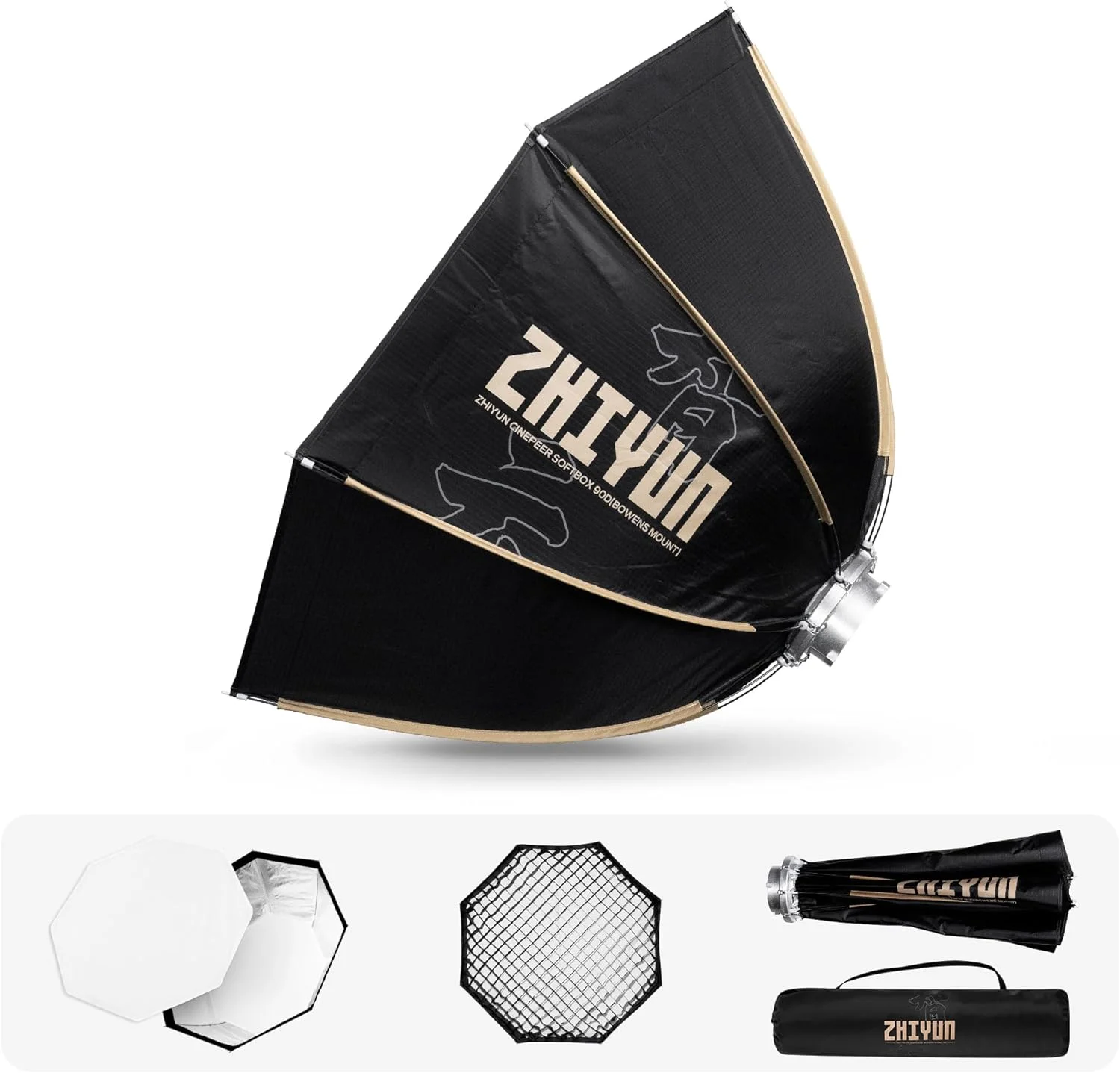 نرم باکس دیفیوزر ۹۰ سانتی متری ZHIYUN Cinepeer