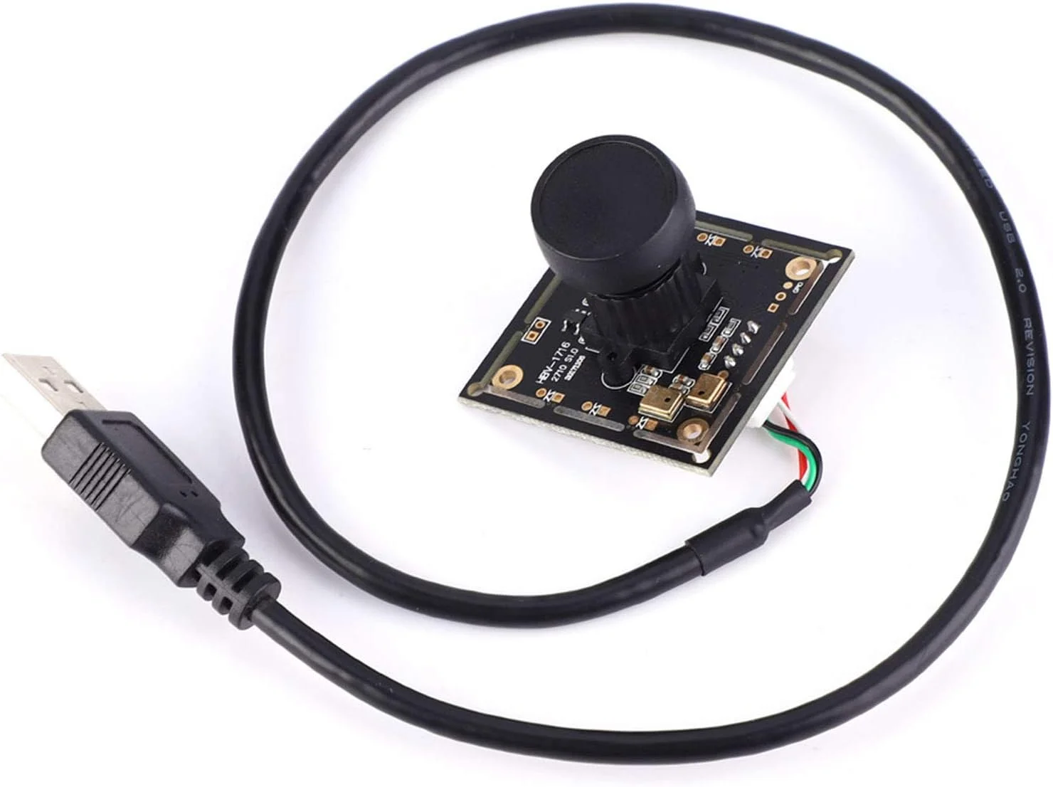 ماژول دوربین USB با لنز زاویه باز 140 درجه و 2 میلیون پیکسلی با تراشه OV2710