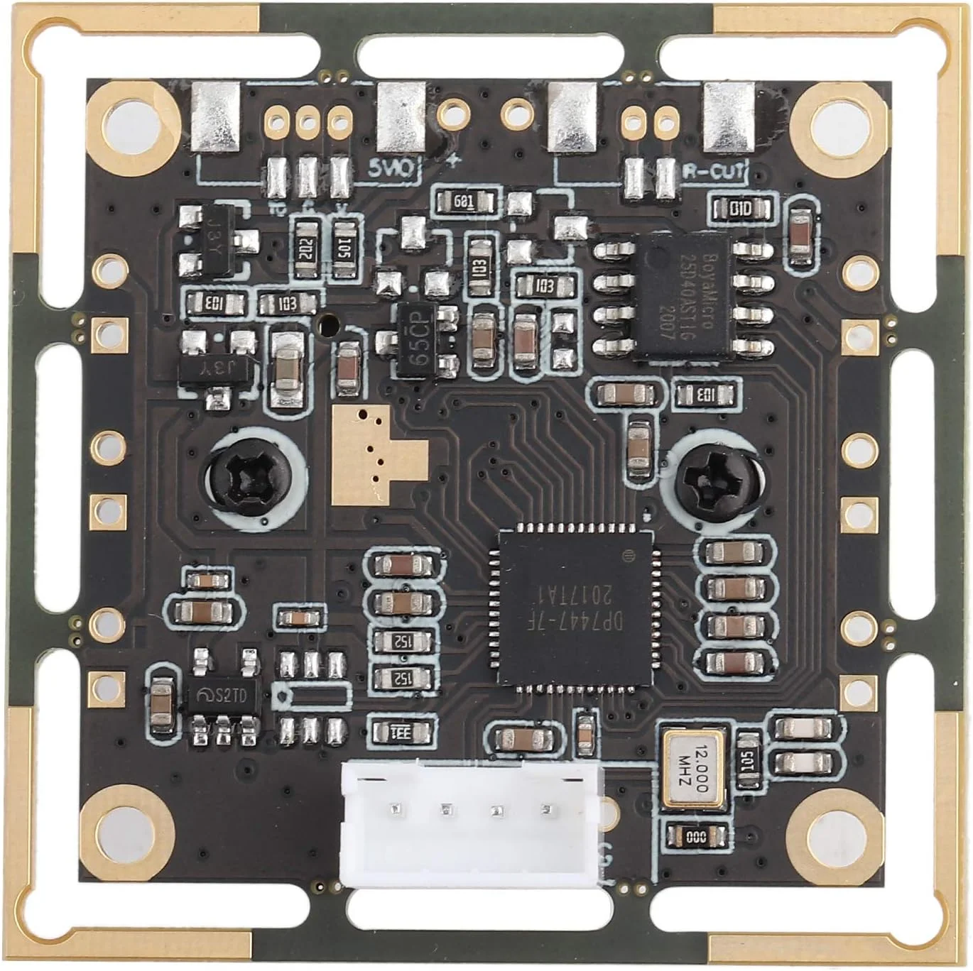 ماژول دوربین USB با لنز زاویه باز 140 درجه و 2 میلیون پیکسلی با تراشه OV2710
