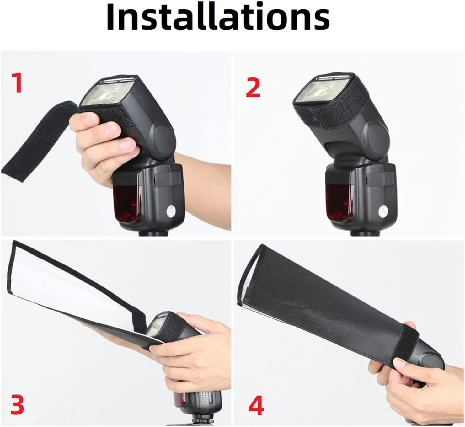 نورافکن تاشو بوم جهانی فلاش eWINNER - 27 x 30 سانتی متر