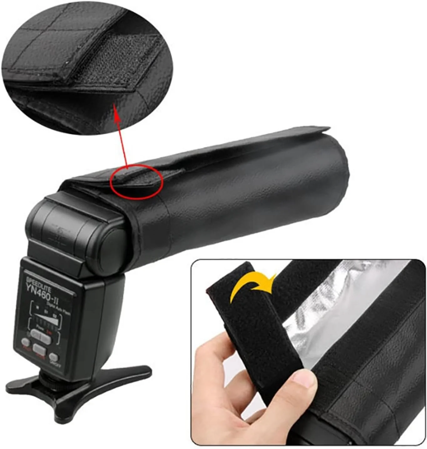 نورافکن تاشو بوم جهانی فلاش eWINNER - 27 x 30 سانتی متر