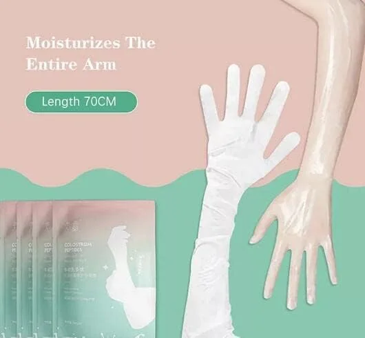 یک جفت ماسک دست و پا نیاسینامید، ماسک لایه بردار، ماسک مرطوب کننده دست، مراقبت از دست و پا، لایه برداری پوست