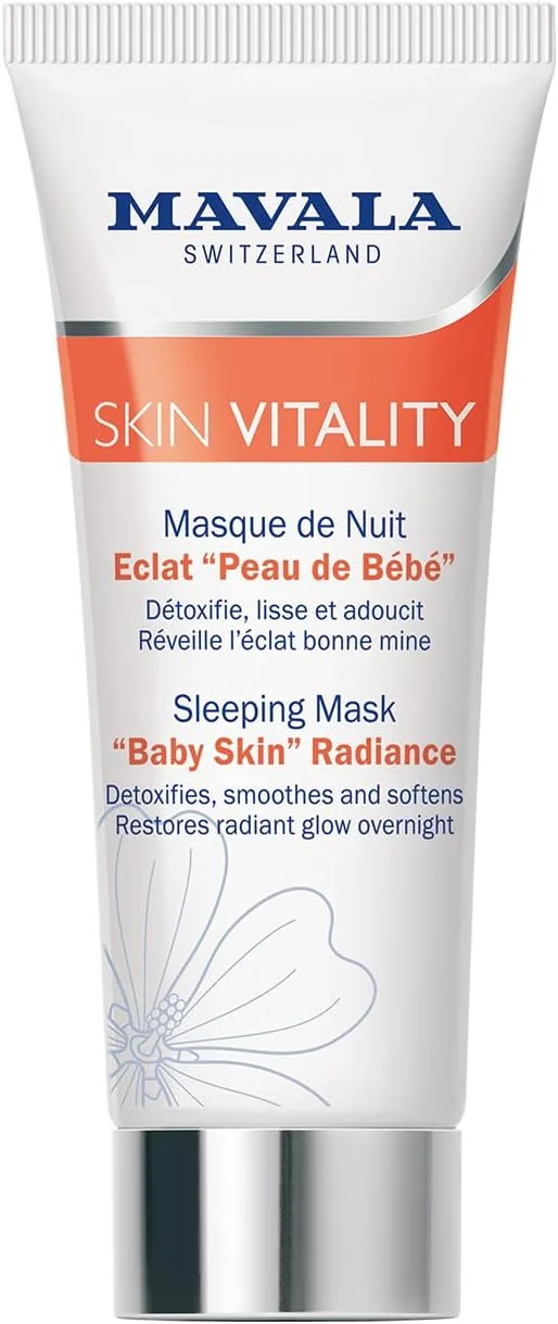 ماسک شب احیا کننده پوست صورت ماوالا مدل "پوست کودک"، 65 میلی لیتر