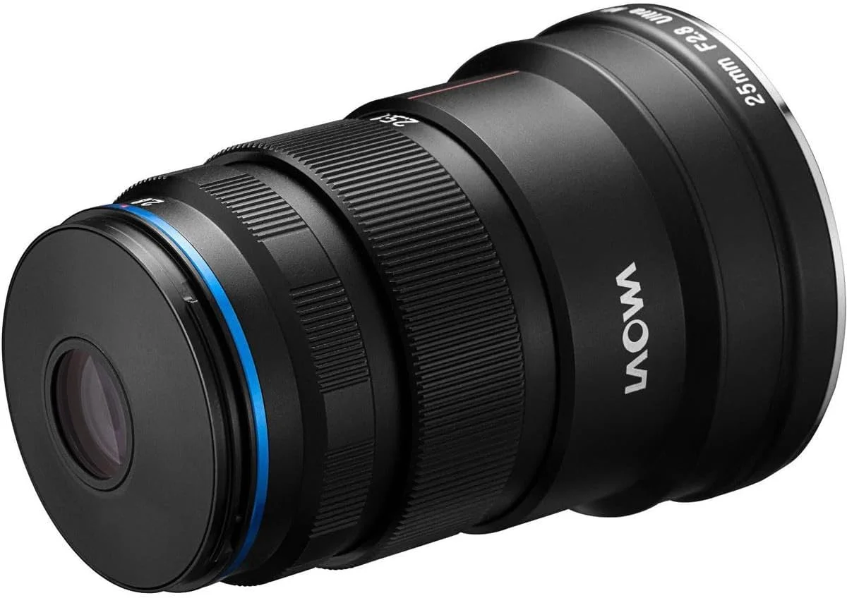 لنز پرایم دوربین فول فریم Laowa Venus 25mm f/2.8 2.5-5X Ultra-Macro Nikon F، مشکی