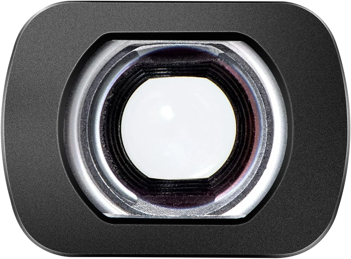 لنز دوربین Labymos - زاویه دید گسترده 112 درجه با لرزشگیر، پوشش چند لایه، بزرگنمایی x0.72، سازگار با DJI Pocket 3