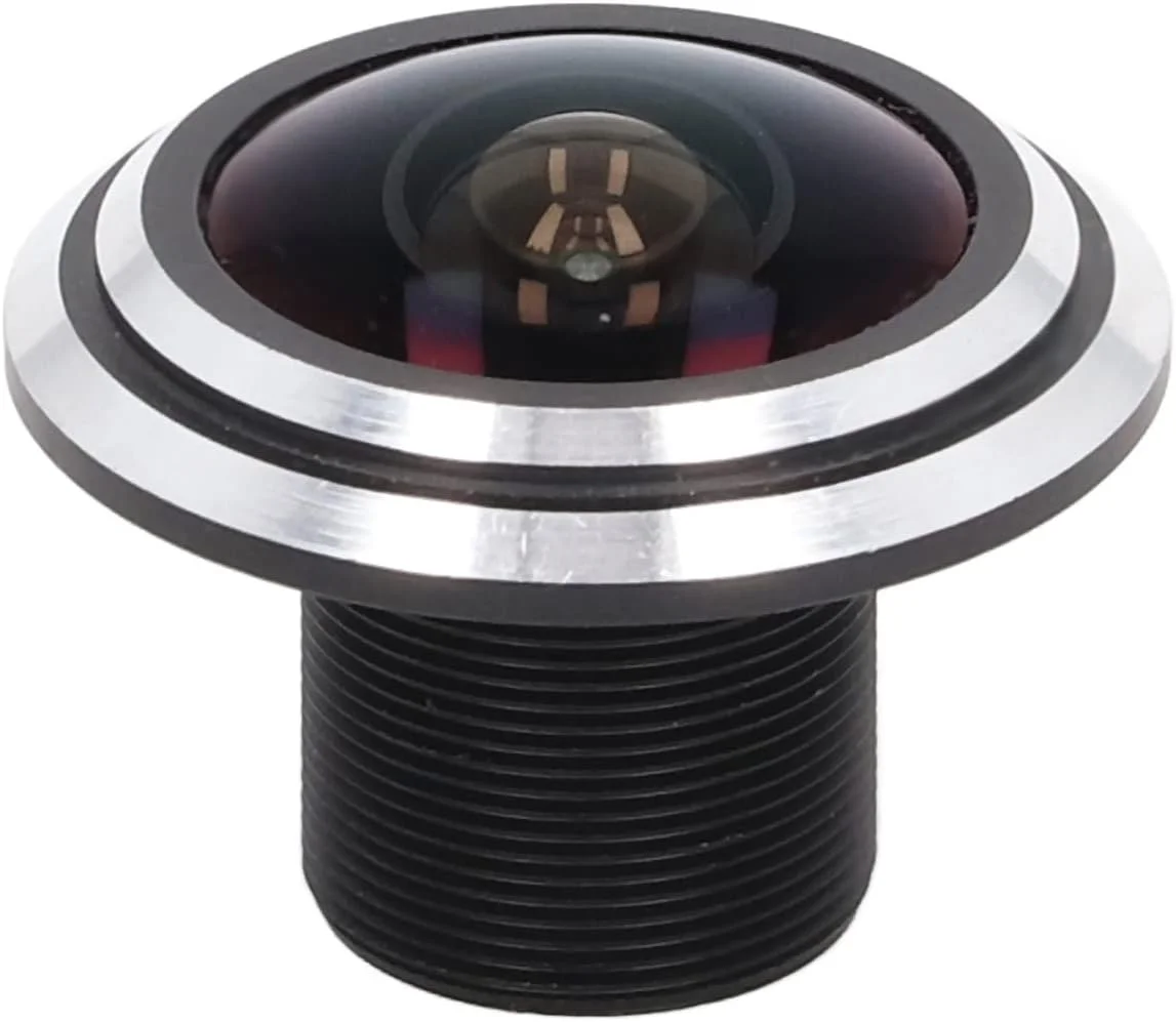 لنز چشم‌ماهی آلیاژ آلومینیوم 5 مگاپیکسلی با وضوح بالا، فاصله کانونی 1.8 میلی‌متری و دیافراگم ثابت برای دوربین مداربسته