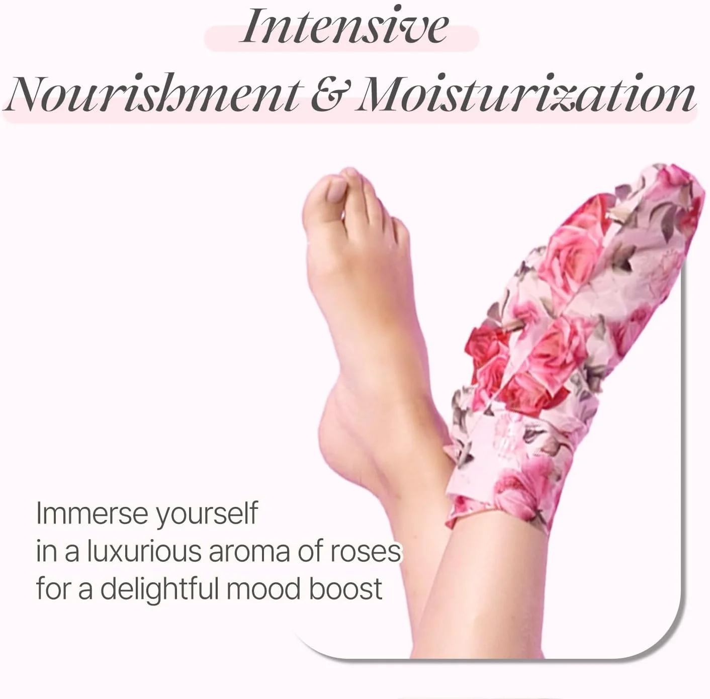 پد ماسک پا گلبرگ رز Koelf PETITFEE (5 جفت) - جوراب های مغذی قوی، ماسک های ترمیم کننده پا با رایحه گل رز حاوی پپتید، کلاژن، شی باتر و اوره برای داشتن پاهایی ابریشمی و لطیف، درمان پا پد ماسک پا گلبرگ رز Koelf PETITFEE (5 جفت) - جوراب های مغذی قوی، ماسک های ترمیم کننده پا با رایحه گل رز حاوی پپتید، کلاژن، شی باتر و اوره برای داشتن پاهایی ابریشمی و لطیف، درمان پا