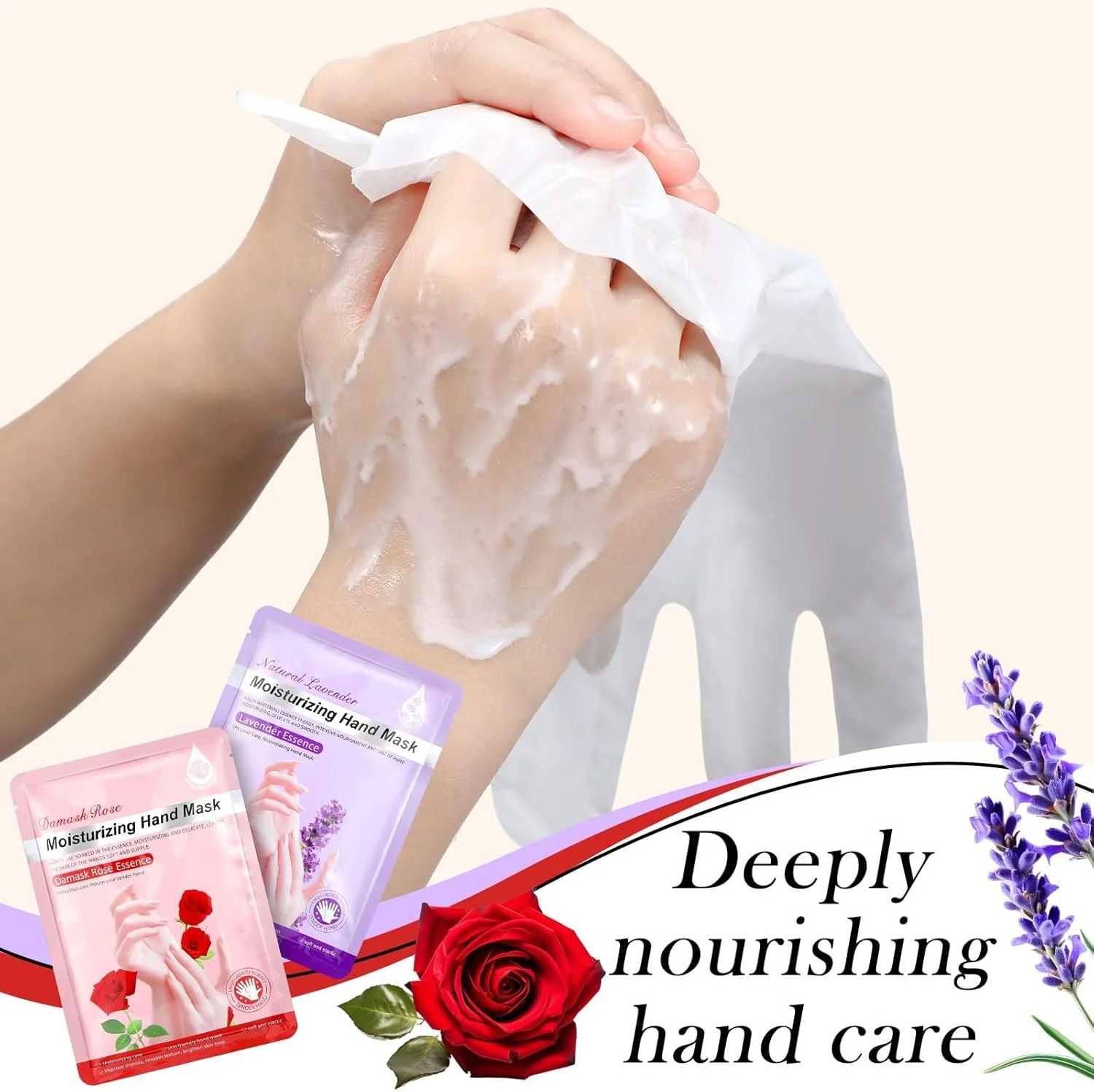 ماسک دست و پا مرطوب کننده KASTWAVE، 24 عدد، دستکش مرطوب کننده دست و پا، ماسک شی باتر و آلوئه ورا برای کیت اسپا، هدیه مراقبت از پوست، کیت های زیبایی برای زنان ماسک دست و پا مرطوب کننده KASTWAVE، 24 عدد، دستکش مرطوب کننده دست و پا، ماسک شی باتر و آلوئه ورا برای کیت اسپا، هدیه مراقبت از پوست، کیت های زیبایی برای زنان