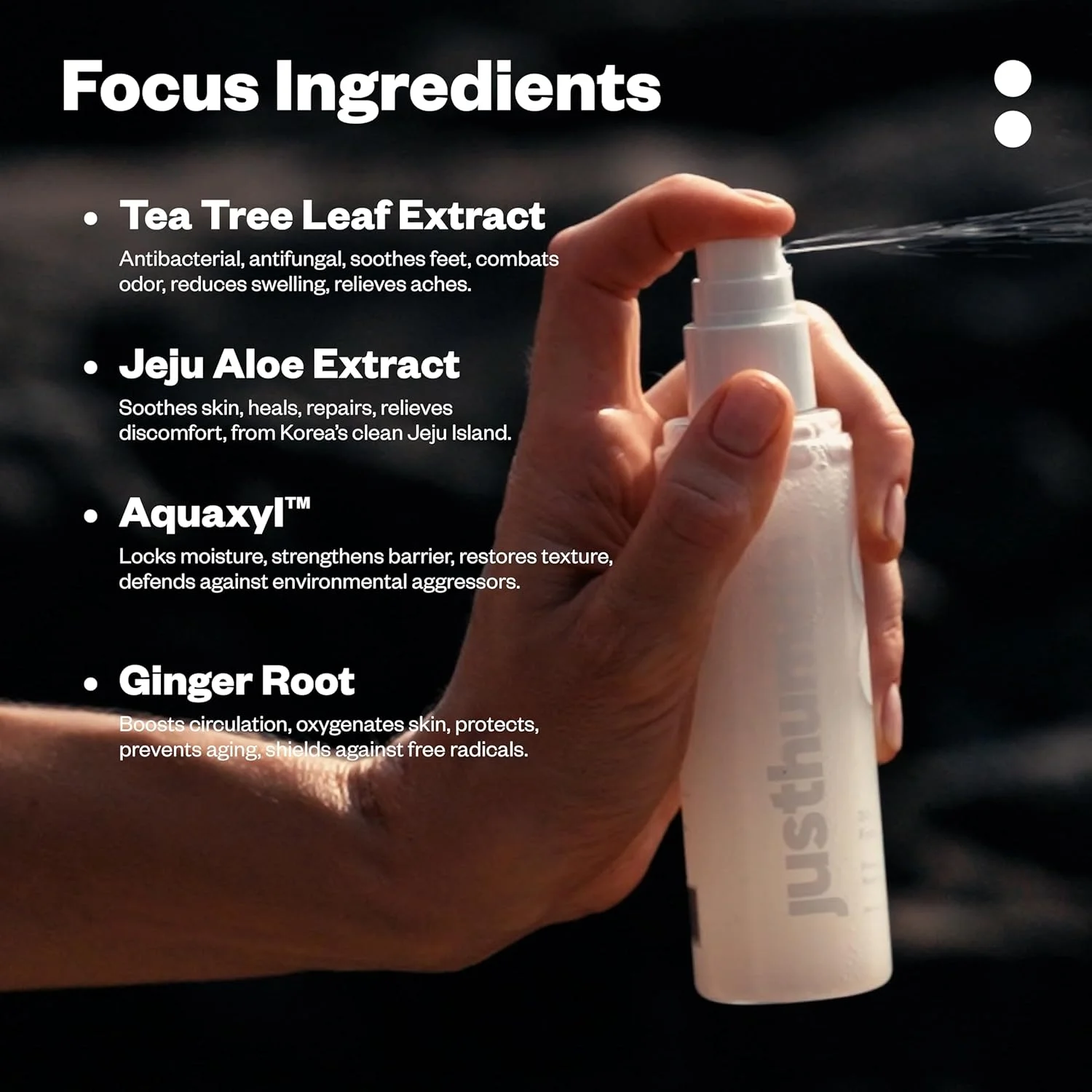 اسپری لایه بردار فوری پا Justhuman 30 ثانیه ای | از بین بردن پوست مرده | لایه برداری فوری، آبرسانی تسکین دهنده | لایه بردار پوست مرده پدیکور | درمان پا شبیه اسپا | غیر سمی و پاک