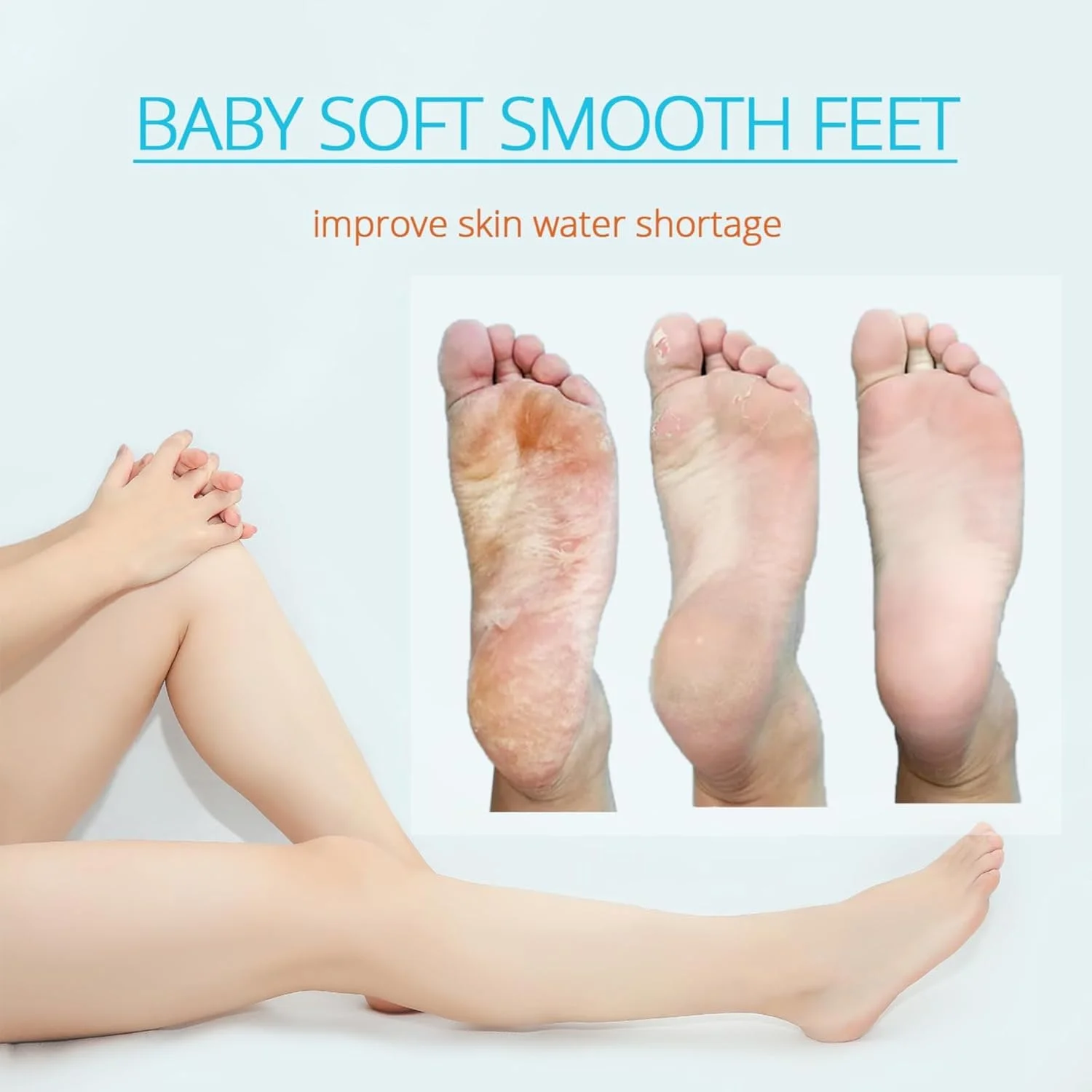 ماسک لایه بردار پا KASTWAVE برای پوست های سفت، از بین برنده پینه برای پاهای زبر، ترک خورده و خشک، حذف پوست مرده، ماسک لایه بردار پا برای داشتن پاهایی نرم مانند پای کودک، تجربه اسپا در خانه و ایده های هدیه، با رایحه اسطوخودوس ماسک لایه بردار پا KASTWAVE برای پوست های سفت، از بین برنده پینه برای پاهای زبر، ترک خورده و خشک، حذف پوست مرده، ماسک لایه بردار پا برای داشتن پاهایی نرم مانند پای کودک، تجربه اسپا در خانه و ایده های هدیه، با رایحه اسطوخودوس