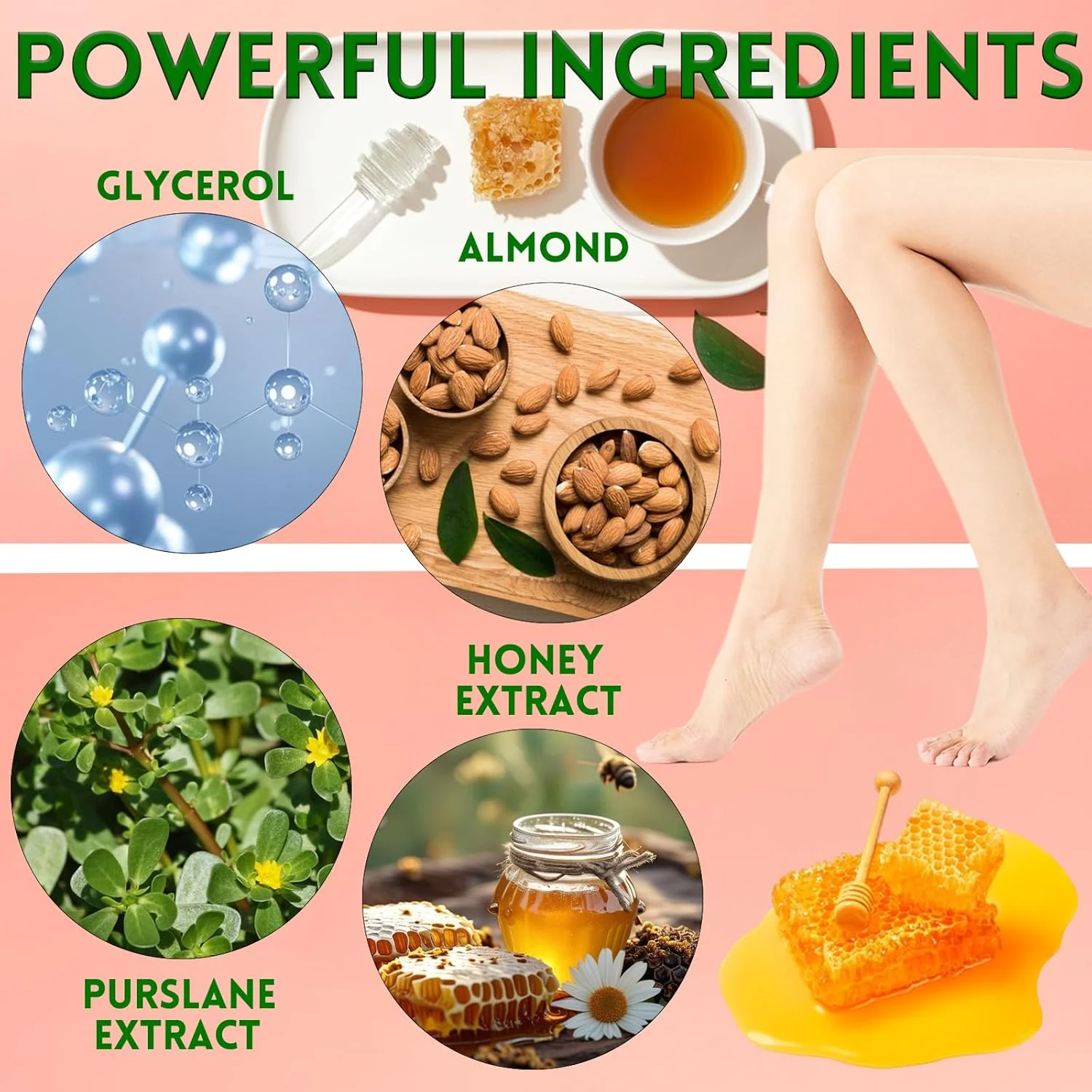 ماسک پا 5 عددی و ماسک دست مرطوب کننده 5 جفتی، حاوی عصاره عسل و بادام، ترمیم کننده و مناسب پوست های خشک و ترک خورده Elitzia مدل ETMM03