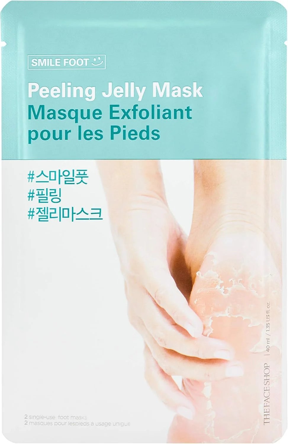 ماسک ژله ای لایه بردار پا The Face Shop - Smile