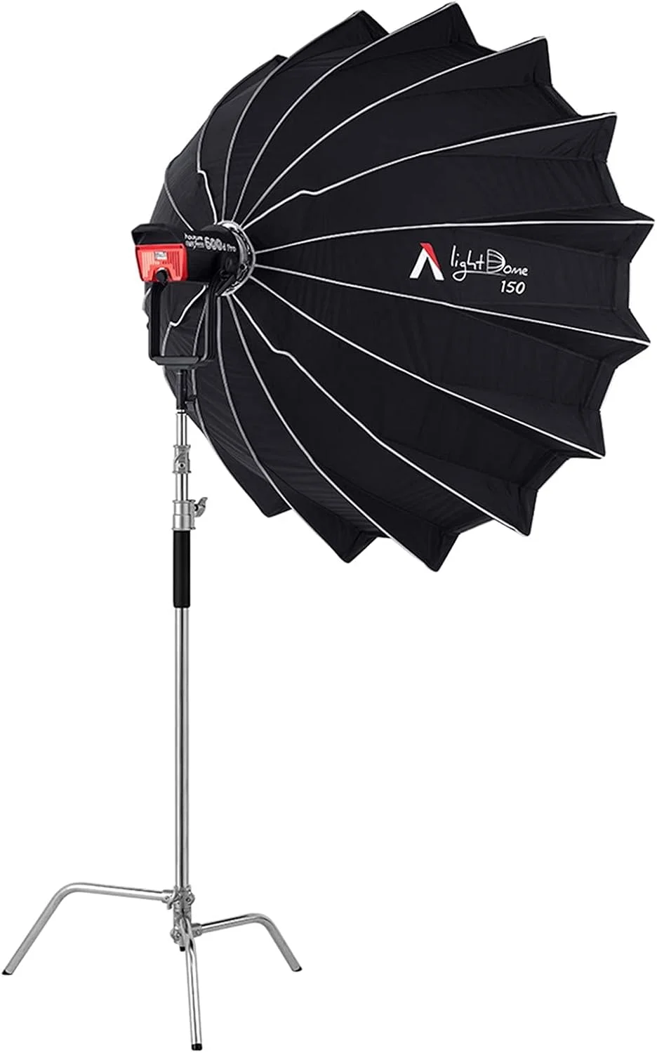 نرم باکس Aputure Light Dome 150، اصلاح کننده نور پارابولیک بزرگ و عمیق 150 سانتی متری با مانت بوئنز برای Aputure 600x pro 600D Amaran 300C 150C Amaran 200x S