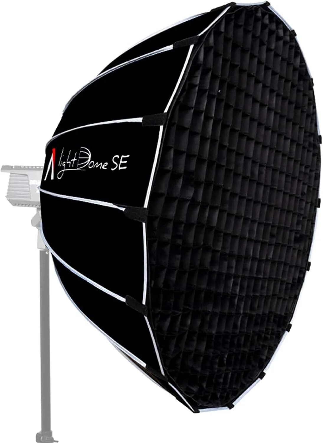 نرم باکس Aputure Light Dome SE با قطر 90 سانتی متر به همراه گرید لانه زنبوری و کیف حمل، سازگار با Amaran 100D/X 200D/X Aputure 120D II 300D II 300X Godox sl60w و نورهای ال ای دی با مانت بوئنز