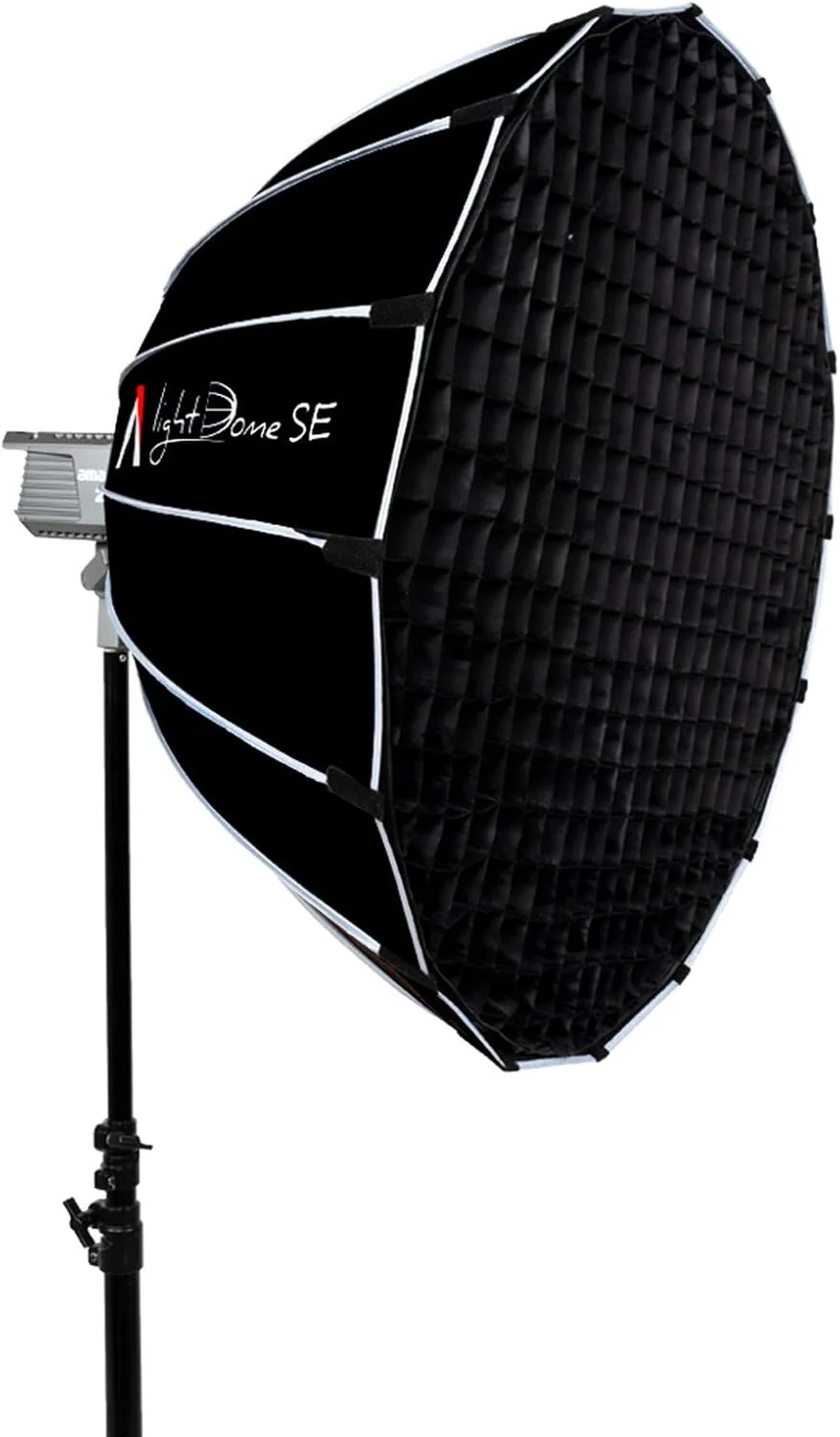 نرم باکس قابل حمل Aputure Light Dome SE با مانت Bowens برای نورهای Aputure Light Storm LS 600d, 300d II, 300x, 120d II یا Amaran 100 و 200 و Amaran 300c COB