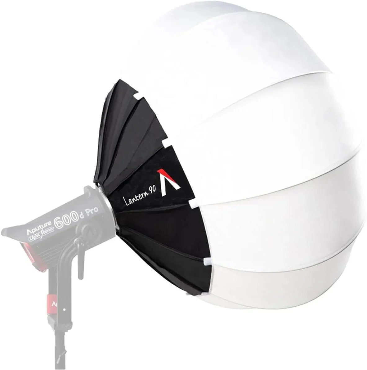 نرم کننده نور سافت باکس Aputure Lantern 90 با مانت Bowens برای Mark II 120D II 300D II 300X LS60D&60X 100D&100X 200D&200X و سایر نورهای دارای مانت Bowens، ارتقا یافته Aputure Space Light