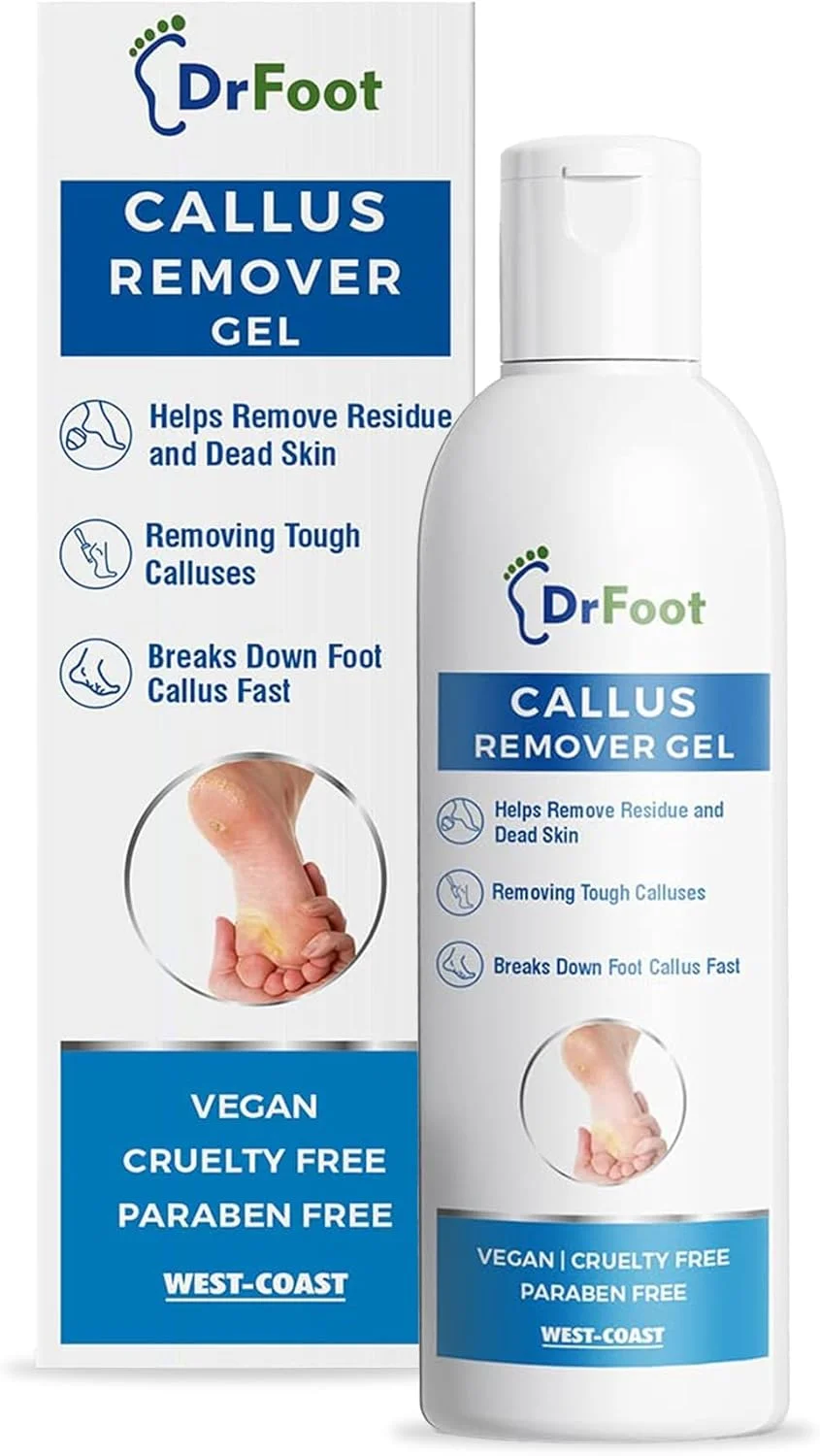 دکتر فوت | از بین برنده پینه پا | ژل از بین برنده پینه | از بین برنده پوست مرده پا | کرم پا برای پاشنه های ترک خورده | پاک کننده پا برای پوست مرده | حاوی اوره، روغن نارگیل و آلوئه ورا | برای آقایان و بانوان