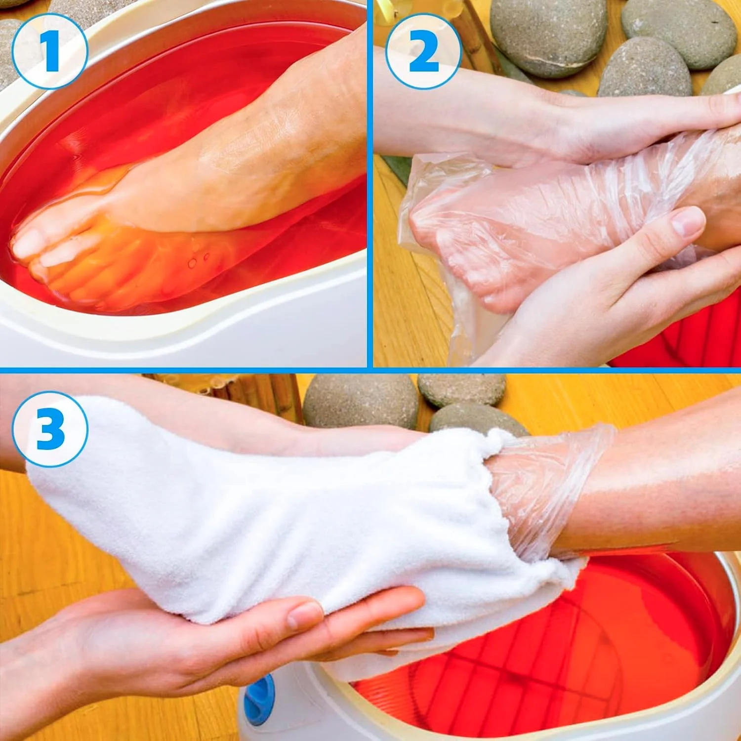 کاور پا، روکش پا، جوراب مرطوب کننده یکبار مصرف، 500 عدد جوراب مرطوب کننده پا، جوراب پلاستیکی، جوراب اسپا پدیکور پا برای زنان، جوراب واکس پا، جوراب پارافین برای مراقبت از پا کاور پا، روکش پا، جوراب مرطوب کننده یکبار مصرف، 500 عدد جوراب مرطوب کننده پا، جوراب پلاستیکی، جوراب اسپا پدیکور پا برای زنان، جوراب واکس پا، جوراب پارافین برای مراقبت از پا