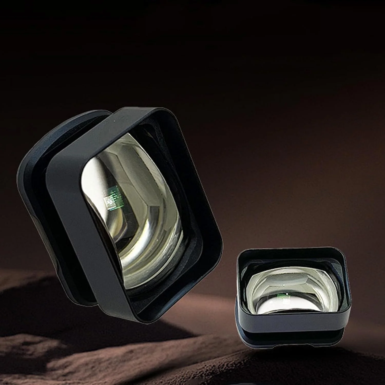 لنز Cryfokt سازگار با OsmoPocket 3 زاویه باز، لنز بارلو دوربین جیبی اتصال مغناطیسی، لنز بارلو 2X آلیاژ آلومینیوم برای تصاویر با کیفیت بالا