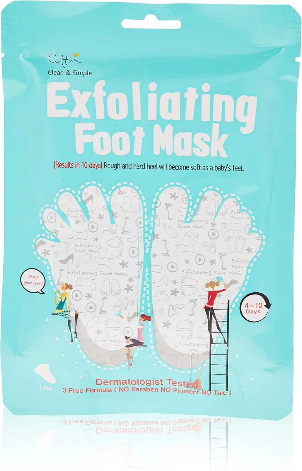 ماسک لایه بردار پا CETTUA C&S، یک عددی: 594508