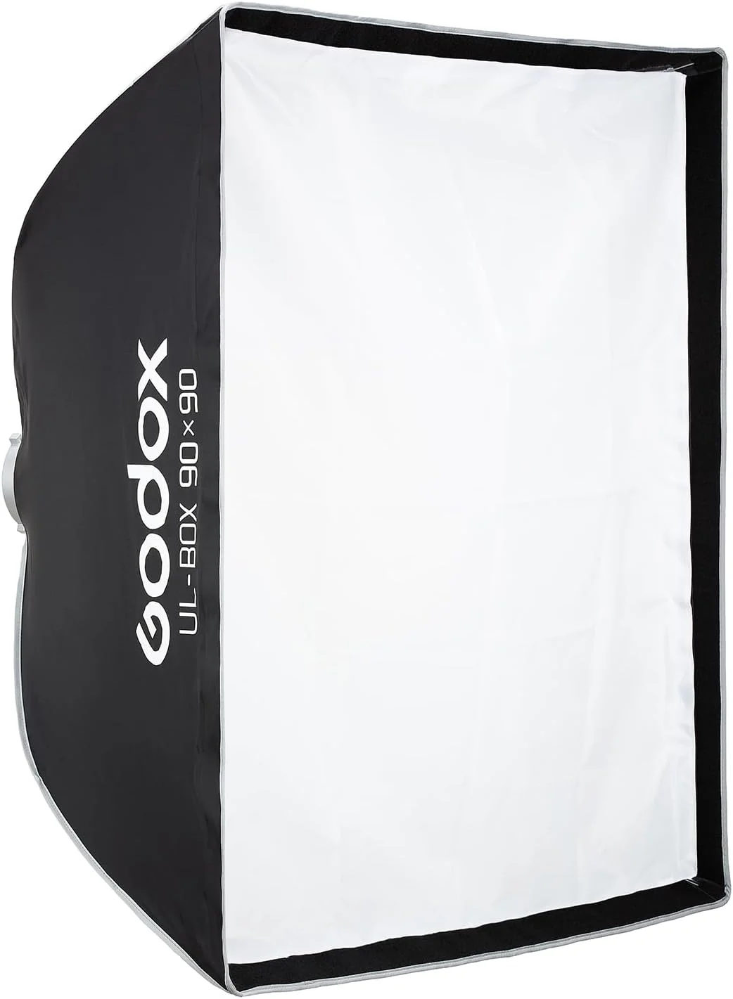 سافت باکس سری UL گودکس 35''x35'' / 90x90cm مربعی تاشو با رهاسازی سریع چتری، اصلاح کننده نور تاشو برای عکاسی محصول و نورپردازی رومیزی - سازگار با مانت بوئنز