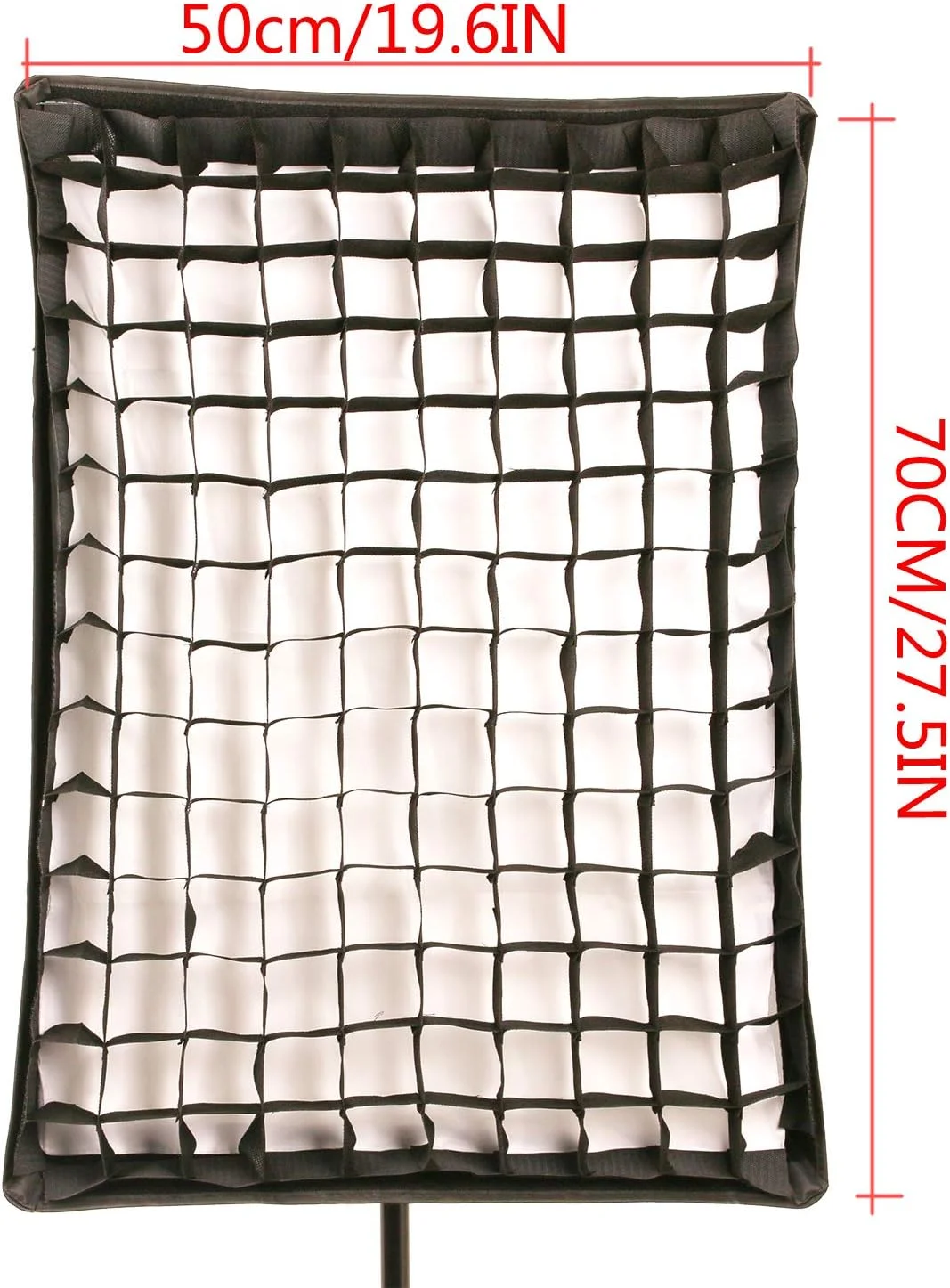 سافت باکس قابل حمل گودکس 50 در 70 سانتی متر به همراه شبکه برای عکاسی استودیویی 50 در 70 سانتی متر