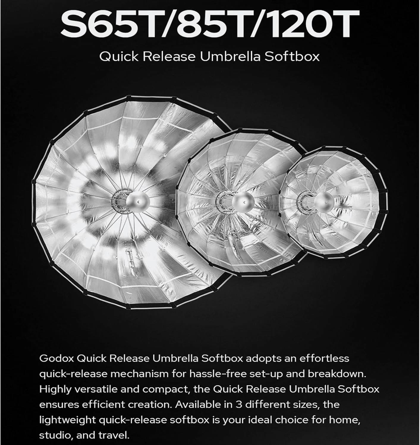 گادکس S120T سافت باکس چتری 120 سانتی متری با نصب استاندارد بوون