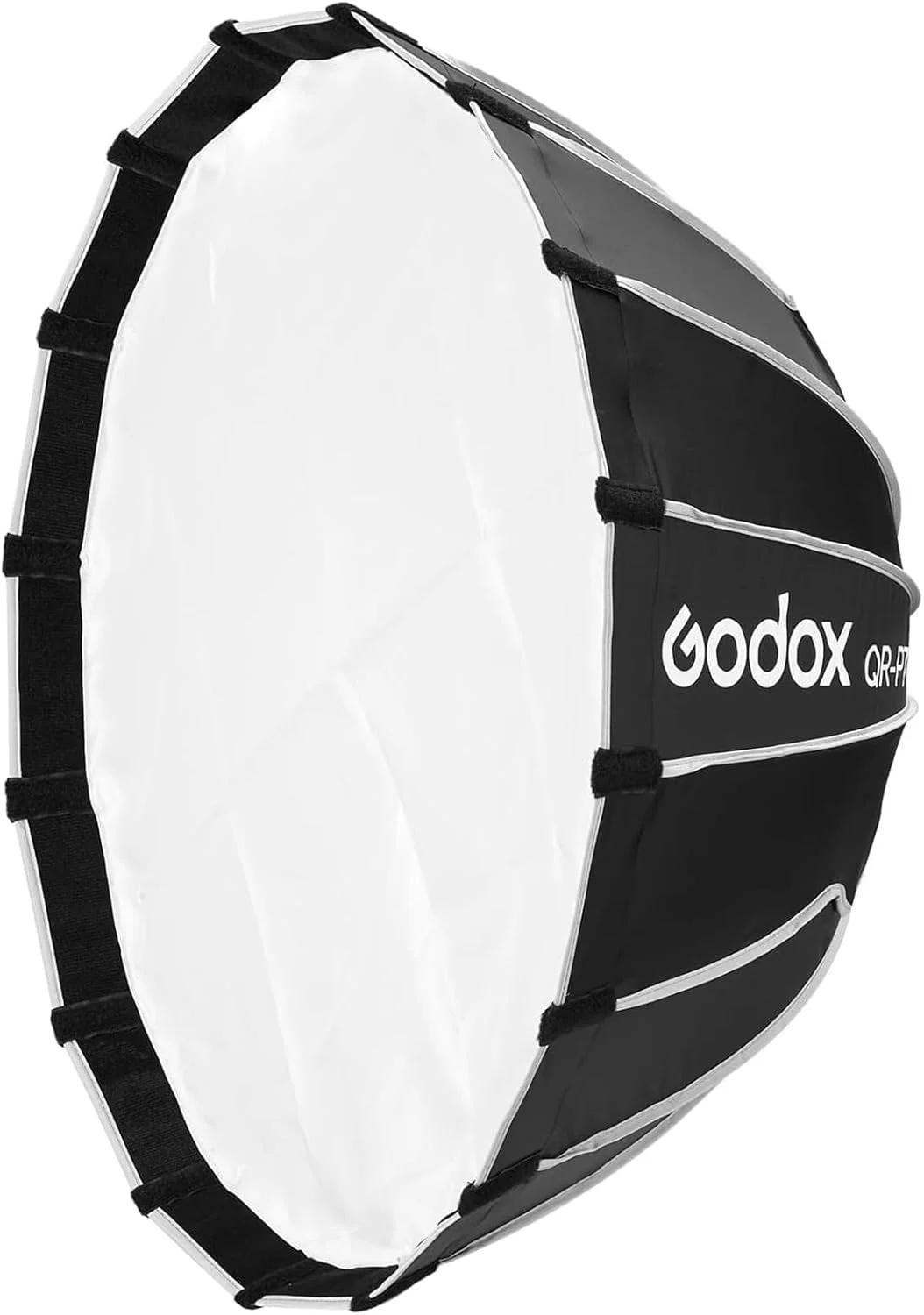 سافت باکس پارابولیک رهاسازی سریع Godox QR-P70T با قطر 70 سانتی متر، مناسب برای فلاش های استودیویی با مانت بوئن