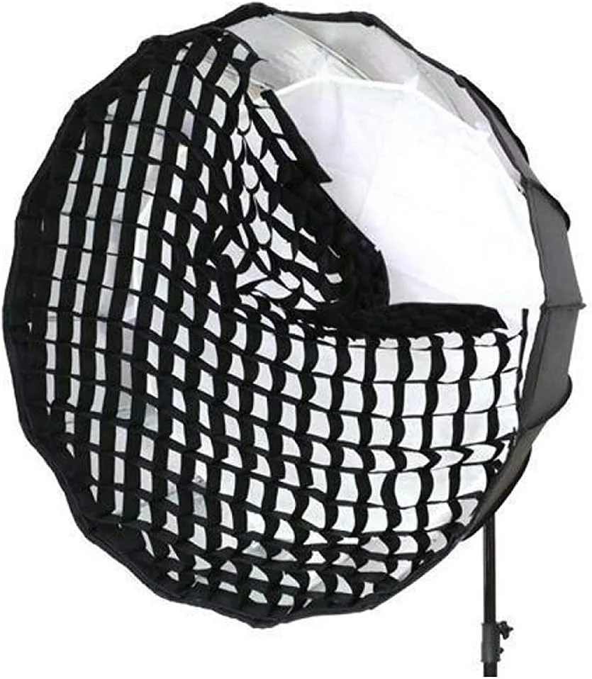 سافت باکس پارابولیک گودکس P90HE با مانت بوئنز و عمق 90 سانتی متر (مدل 90HE به همراه گرید) سافت باکس پارابولیک گودکس P90HE با مانت بوئنز و عمق 90 سانتی متر (مدل 90HE به همراه گرید)