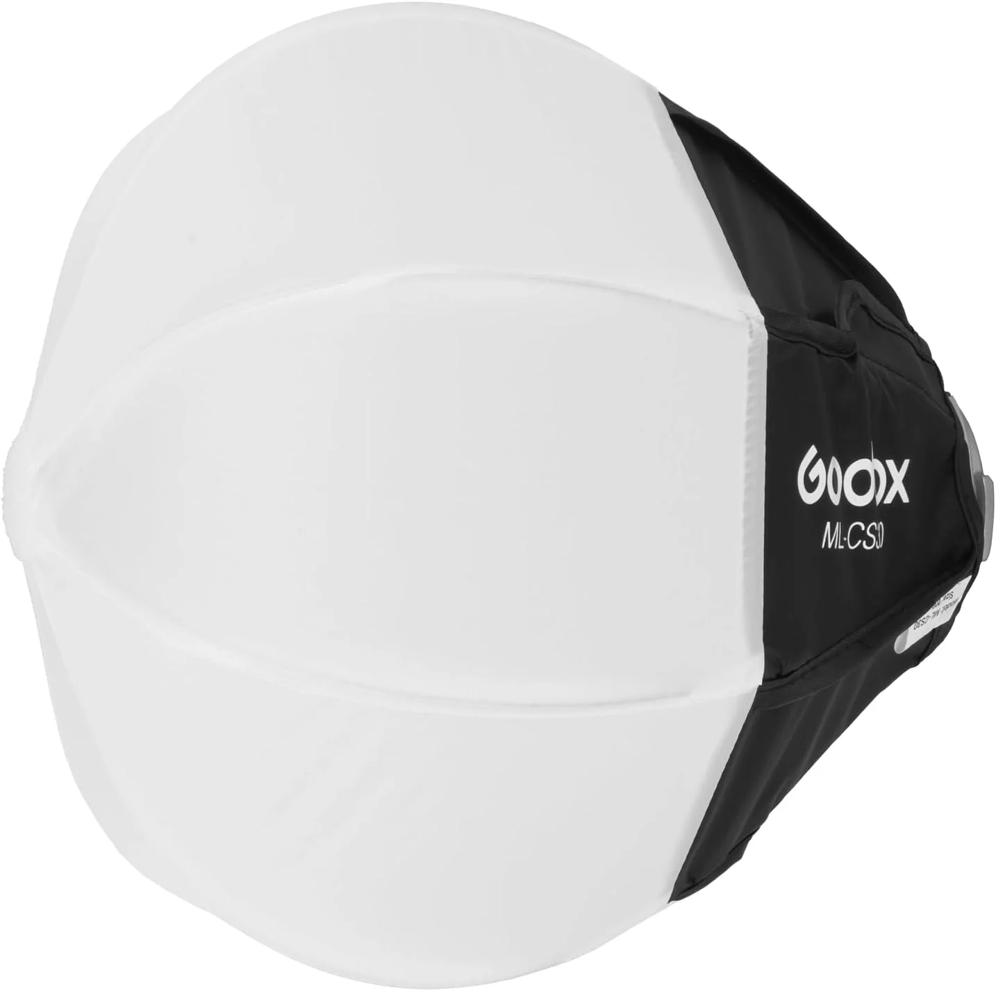 گادکس ML-CS30 سافت باکس کروی 30x30 سانتی‌متر، سافت باکس کروی مانت گادکس برای نور LED مدل‌های ML100Bi ML60IIBi ML60Bi ML60 ML30Bi ML30