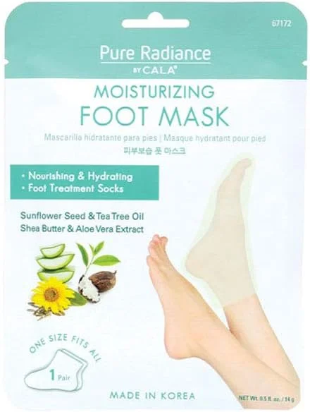 کالکشن ماسک مرطوب کننده پا Cala Pure Radiance، بسته 3 عددی