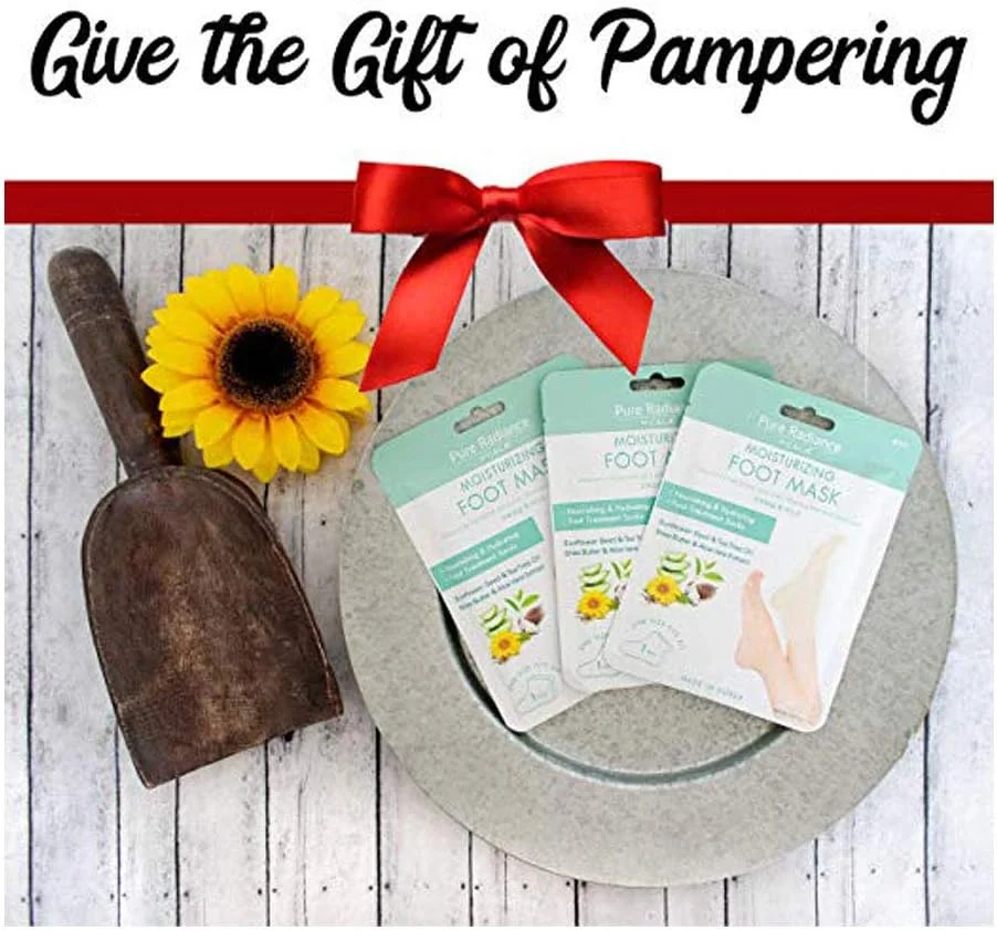 کالکشن ماسک مرطوب کننده پا Cala Pure Radiance، بسته 3 عددی