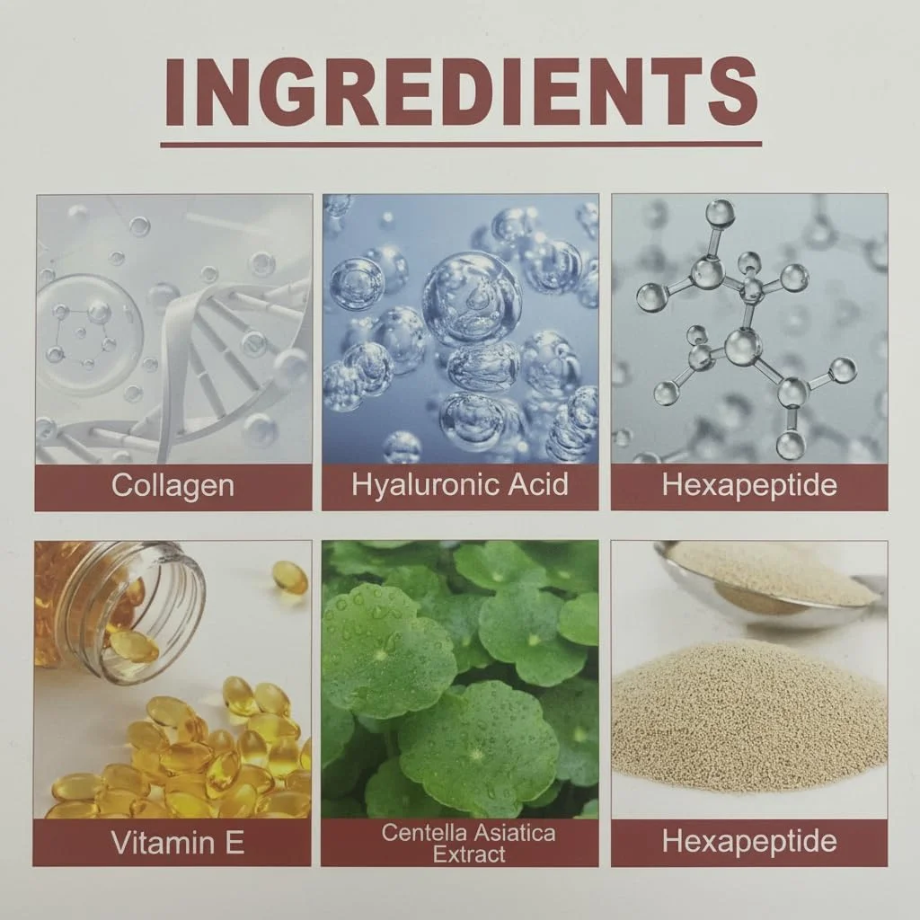 ماسک صورت کلاژن حل شونده آزونی - ماسک کلاژن خالص برای مرطوب کردن، کاهش خطوط ریز و محافظت از پوست، ماسک صورت احیا کننده کلاژن ماسک صورت کلاژن حل شونده آزونی - ماسک کلاژن خالص برای مرطوب کردن، کاهش خطوط ریز و محافظت از پوست، ماسک صورت احیا کننده کلاژن