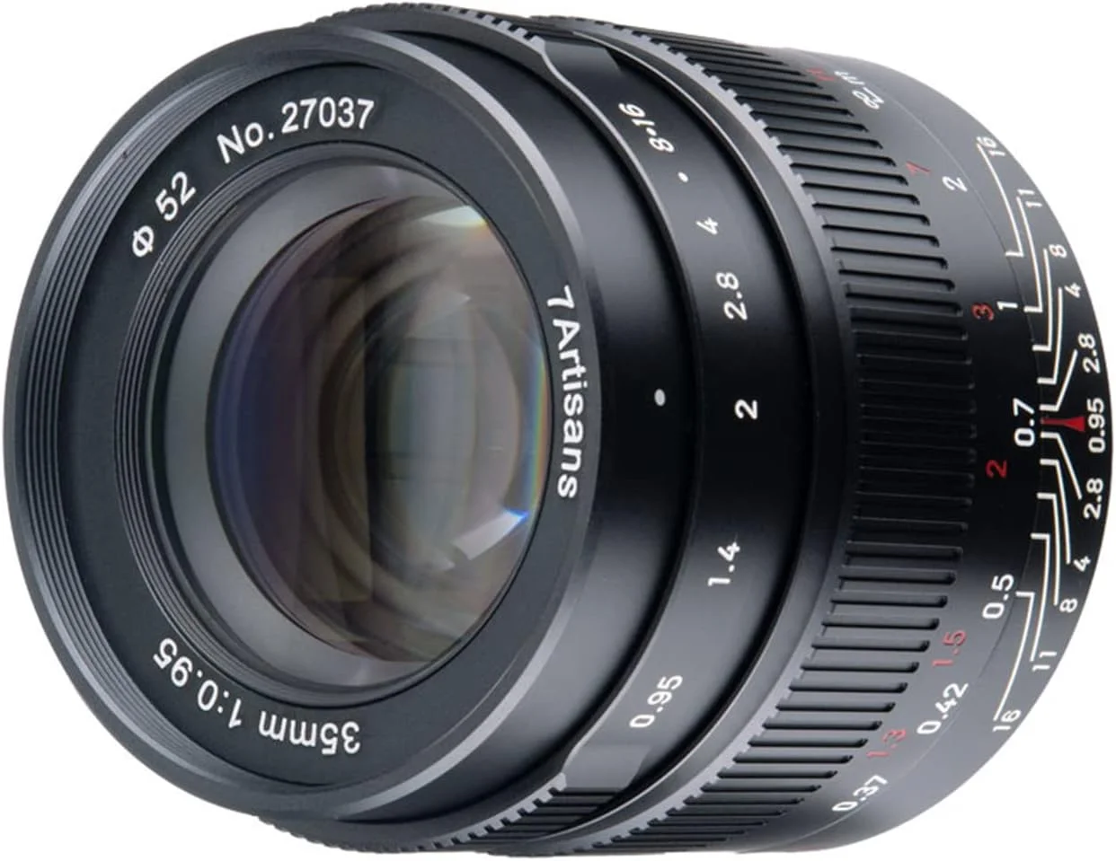 لنز دستی 7artisans 35mm F0.95 با دیافراگم باز و دهانه APS-C ثابت برای دوربین های بدون آینه پاناسونیک/المپوس M4/3 MFT (مشکی) لنز دستی 7artisans 35mm F0.95 با دیافراگم باز و دهانه APS-C ثابت برای دوربین های بدون آینه پاناسونیک/المپوس M4/3 MFT (مشکی)