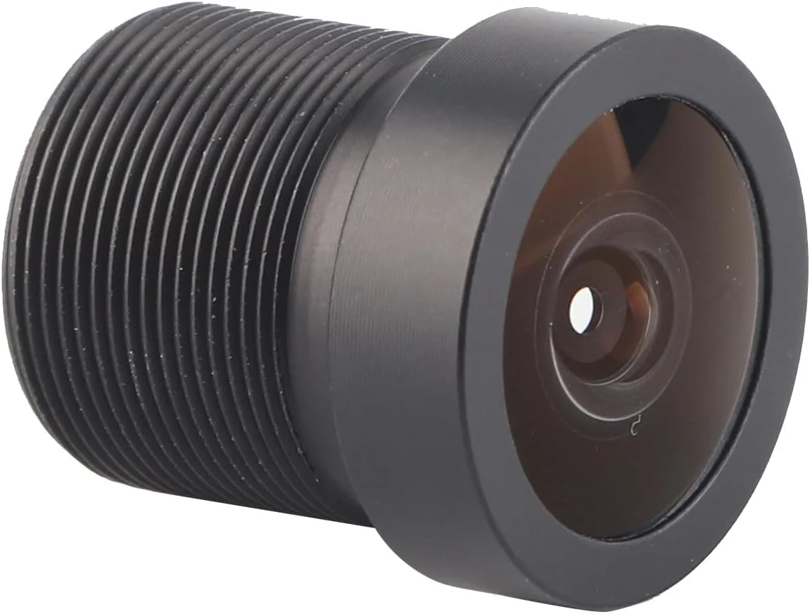 لنز چشم ماهی 2.1 میلی‌متری، 160 درجه M12 * 0.5 دوربین مداربسته IP سازگار با انواع رزبری‌پای برای تراشه‌های CCD 1/3 و 1/4 اینچی