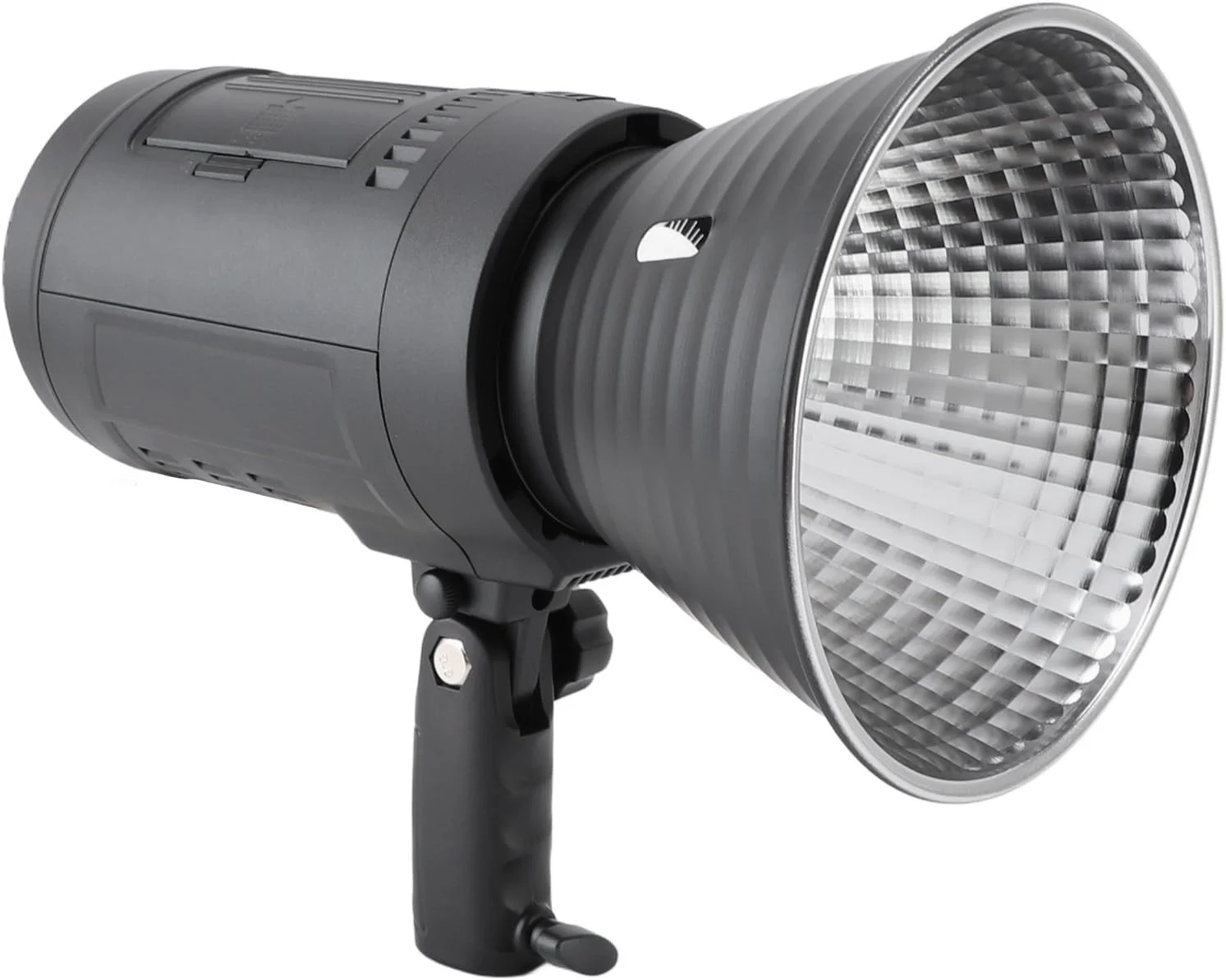 نور دوربین RGB با قابلیت کنترل از طریق اپلیکیشن، نورپردازی قابل حمل 2700 تا 6500 کلوین با گیره/نگهدارنده، نور ویدئویی LED با رندر رنگی بالا برای پخش زنده (پریز برق UK)