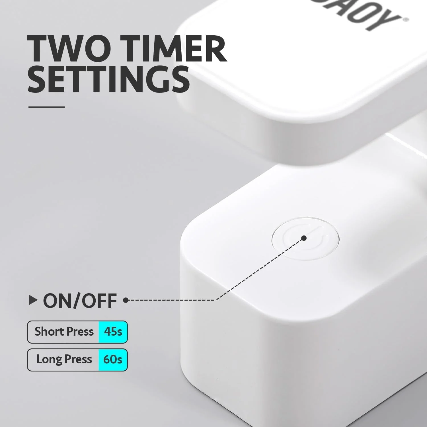 چراغ UV کوچک GAOY برای ناخن های ژلی، چراغ کوچک خشک کننده ناخن، لامپ LED ناخن U شکل، خشک کن ناخن USB برای خشک کردن سریع، سفید چراغ UV کوچک GAOY برای ناخن های ژلی، چراغ کوچک خشک کننده ناخن، لامپ LED ناخن U شکل، خشک کن ناخن USB برای خشک کردن سریع، سفید