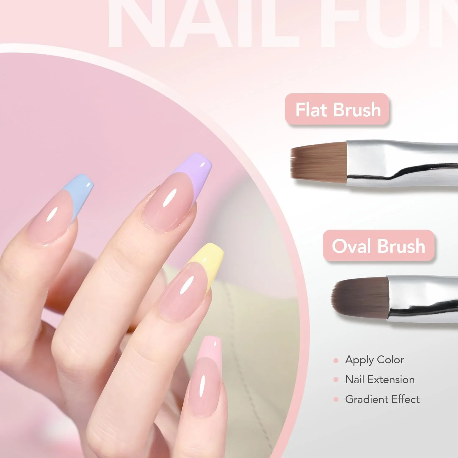 مجموعه 6 عددی قلم طراحی ناخن GAOY، ابزار طراحی ناخن برای طراحی جزئیات، قلم های خطی فرانسوی و نقطه گذاری برای طراحی ناخن مجموعه 6 عددی قلم طراحی ناخن GAOY، ابزار طراحی ناخن برای طراحی جزئیات، قلم های خطی فرانسوی و نقطه گذاری برای طراحی ناخن