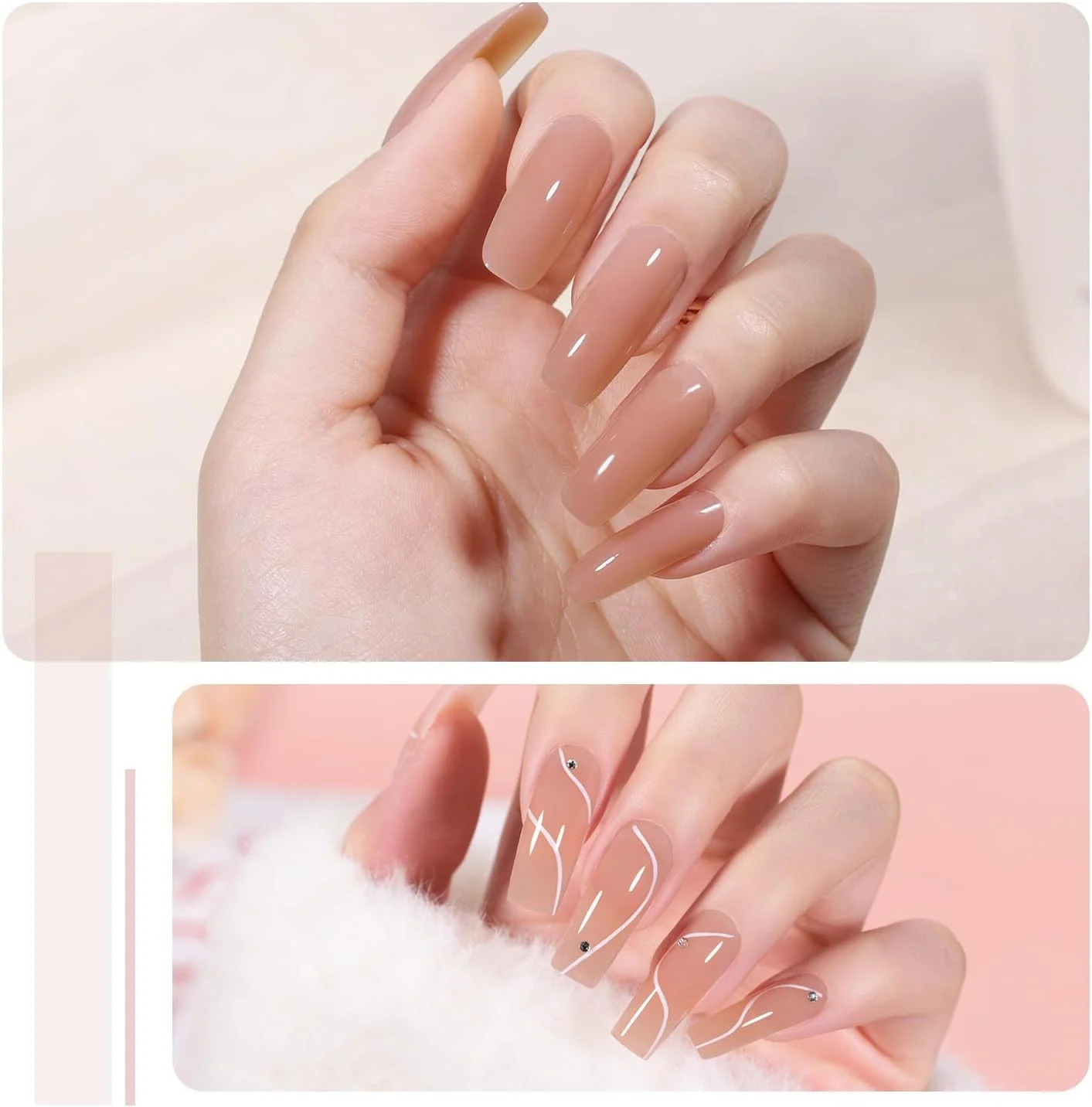 ژل پلی GAOY، ژل اکستنشن ناخن 60 گرمی، ژل سازنده طبیعی رنگ پوست برای مبتدیان و حرفه ای ها، مناسب طراحی ناخن در خانه و سالن ژل پلی GAOY، ژل اکستنشن ناخن 60 گرمی، ژل سازنده طبیعی رنگ پوست برای مبتدیان و حرفه ای ها، مناسب طراحی ناخن در خانه و سالن