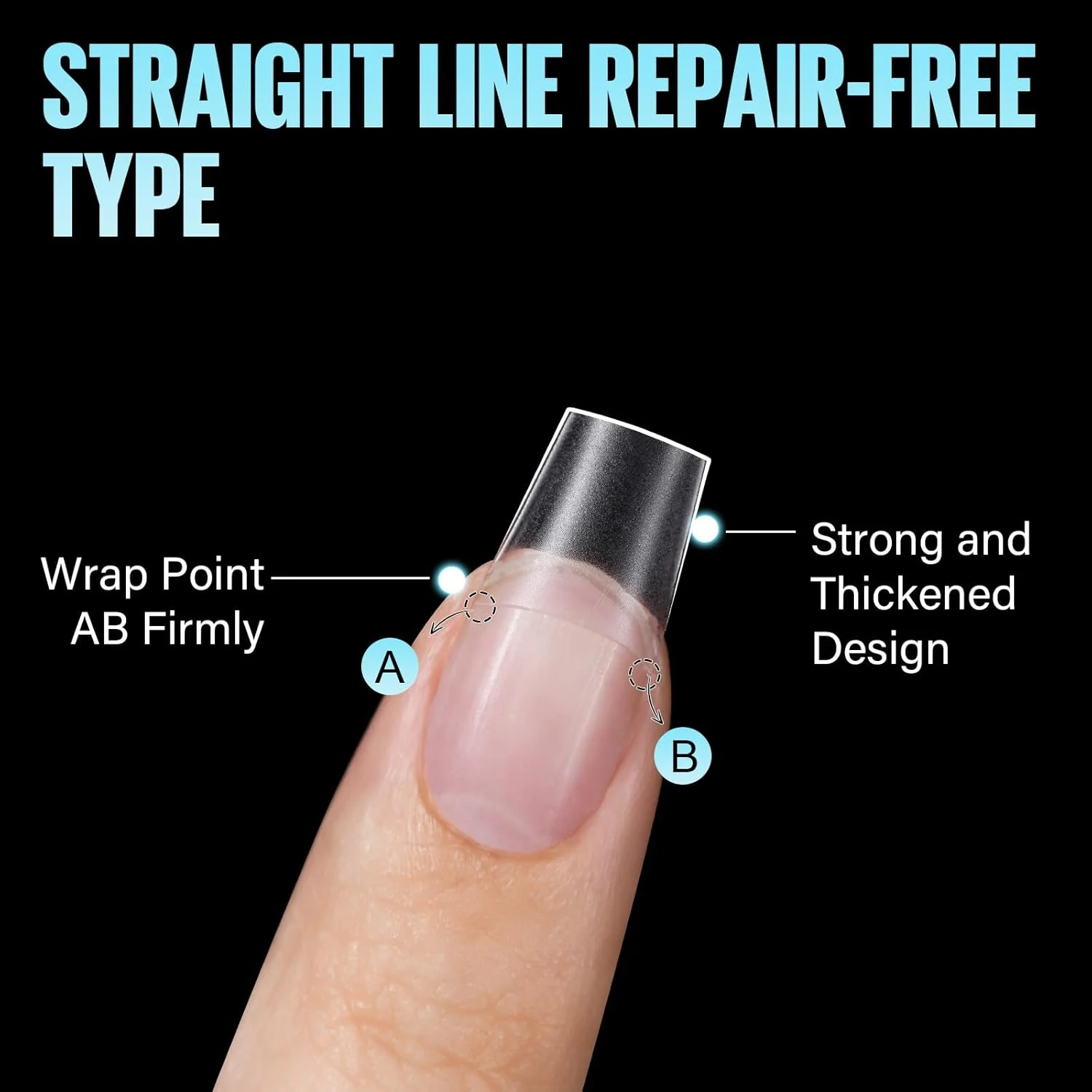 نکات کاشت ناخن کوتاه تابوتی TOMICCA، 240 عدد نکته ناخن اکرلیک نیمه پوشش تابوتی، بدون منحنی C، نکات ناخن ژلی مات کامل کوتاه، نکات اکستنشن ناخن برای مبتدیان و حرفه ای ها در 12 سایز