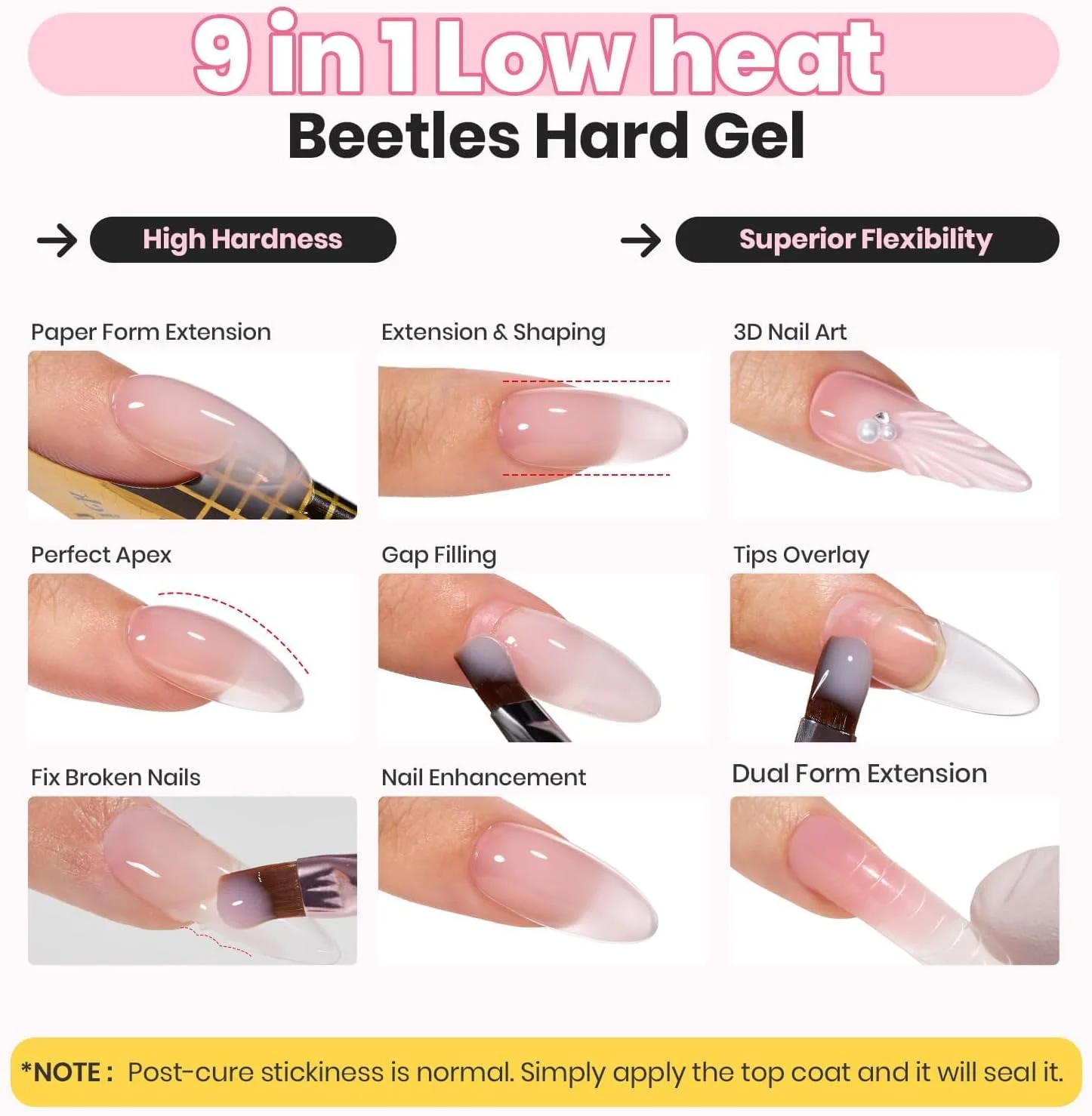 ژل طراحی ناخن Beetles مدل CG025