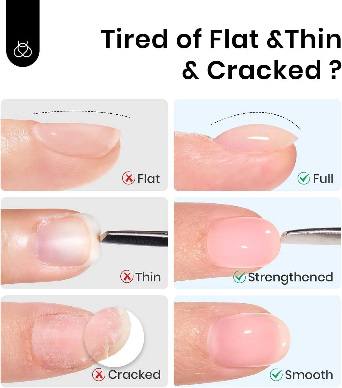 ژل بیلدر Beetles، اکلیل برهنه، 7 در 1 بدون HEMA برای ناخن، تقویت کننده، بطری، کیت ضخیم کننده و ترمیم کننده، هدیه زیبایی برای زنان