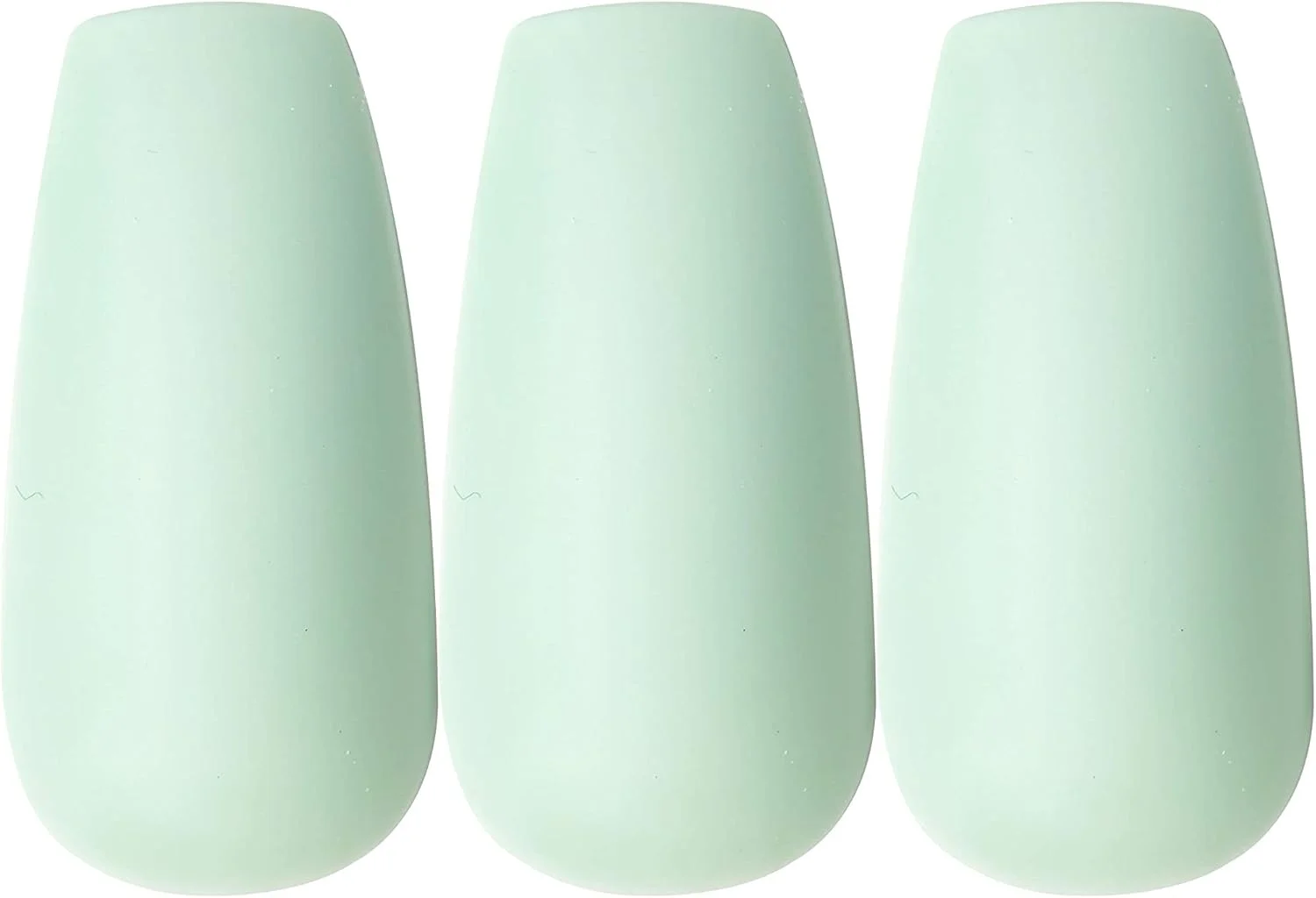 ناخن مصنوعی بلند با پوشش کامل گلد فینگر کیس، 24 عدد