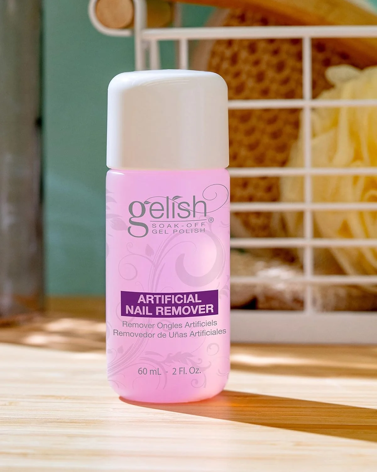 محلول پاک کننده ناخن مصنوعی ژلیش، ۱۱۸ میلی لیتر محلول پاک کننده ناخن مصنوعی ژلیش، ۱۱۸ میلی لیتر