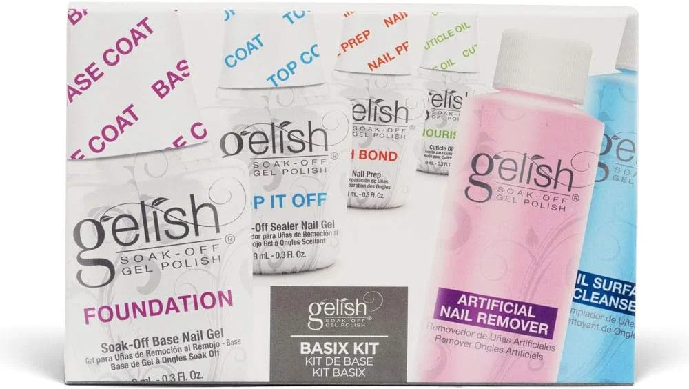 مجموعه کامل ژلیش مینی بیسیکس، شامل آماده سازهای ضروری لاک ژل مجموعه کامل ژلیش مینی بیسیکس، شامل آماده سازهای ضروری لاک ژل