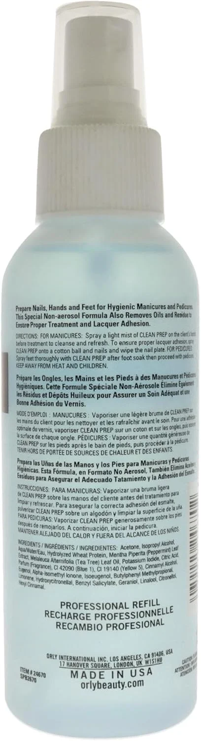 محلول پاک کننده ناخن ORLY برای آماده سازی بهداشتی ناخن، ۱۱۸ میلی لیتر